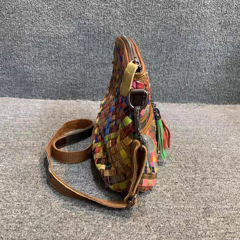 Sac multicouleur en Cuir véritable Pour Femme (X4)