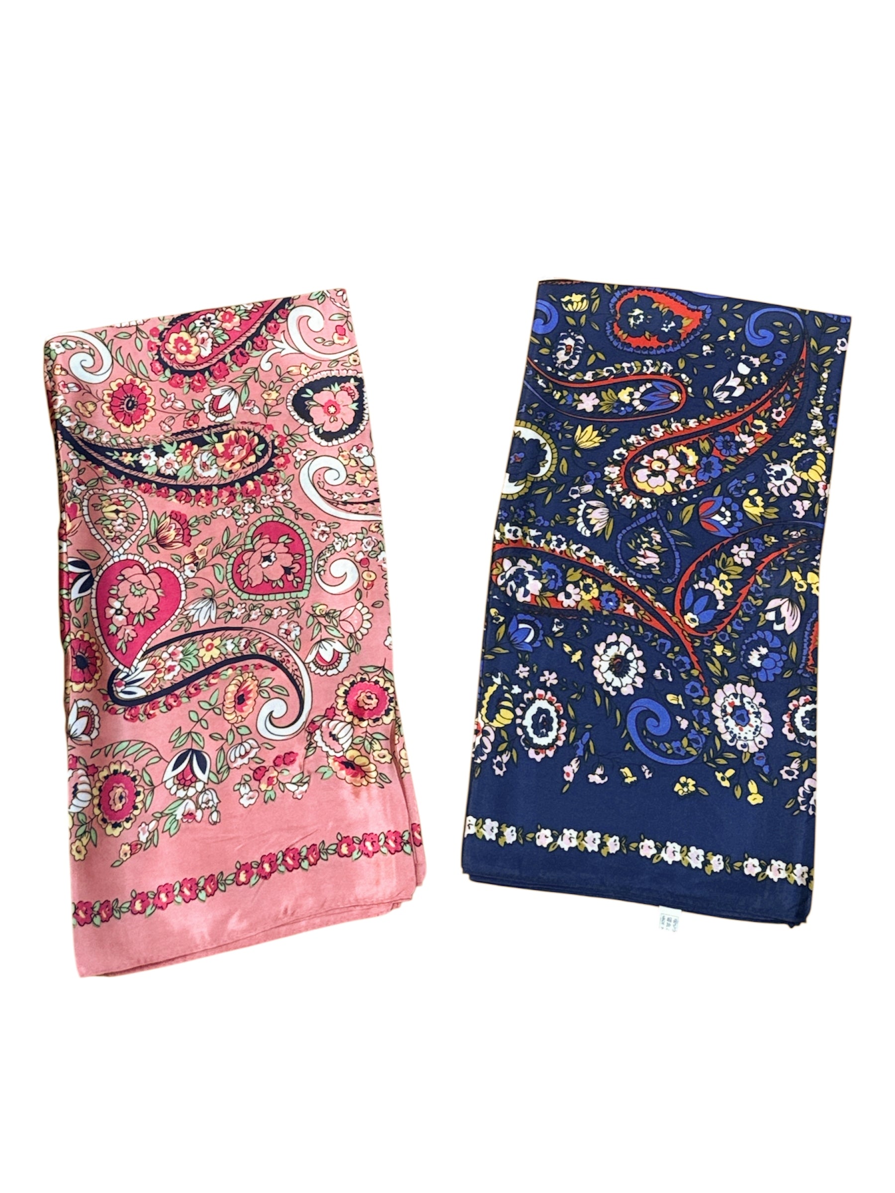Foulard carré 90cm imprimé fantaisie (x10)#21