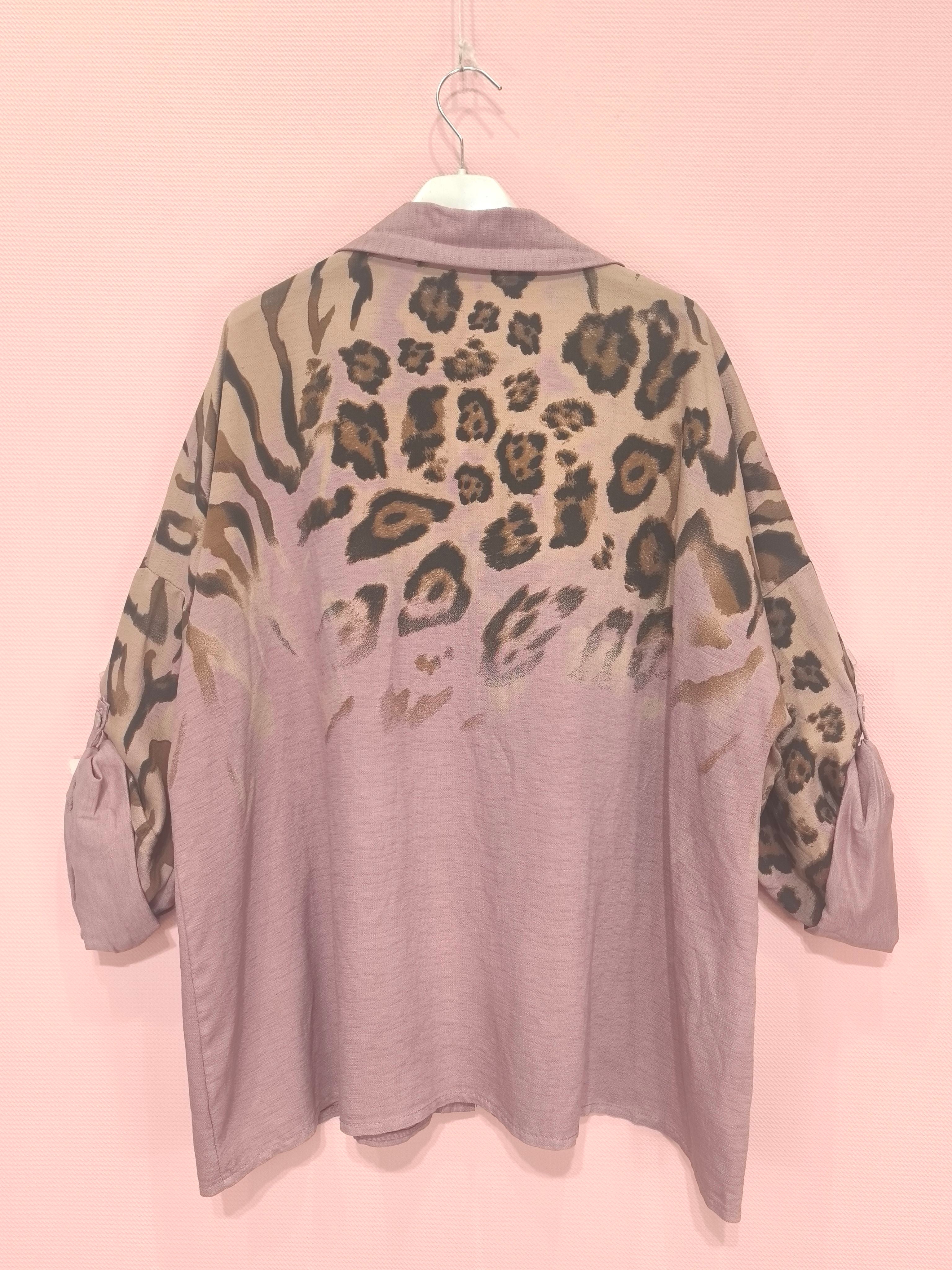 Chemise Léopard Et Zèbre (x6)