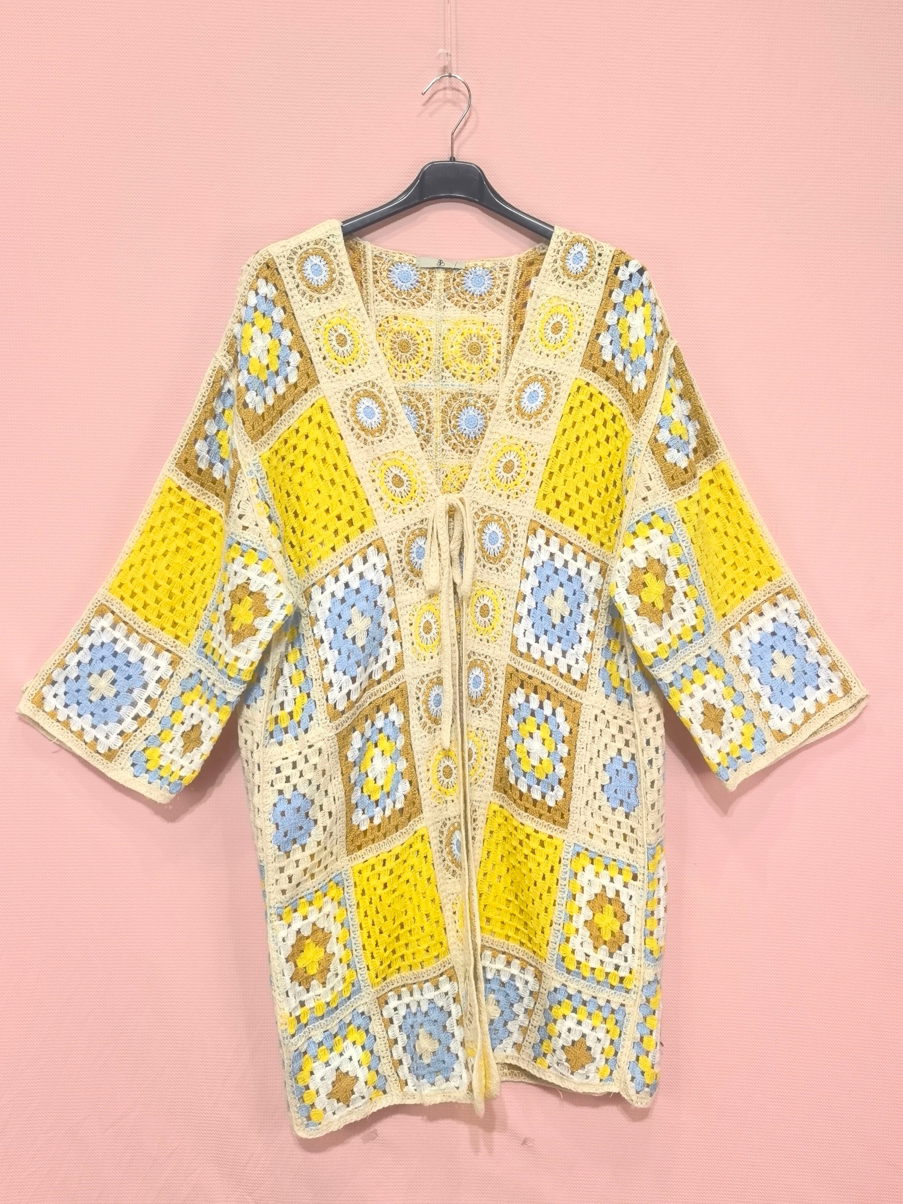 Haut en crochet à motifs Floraux (x6)