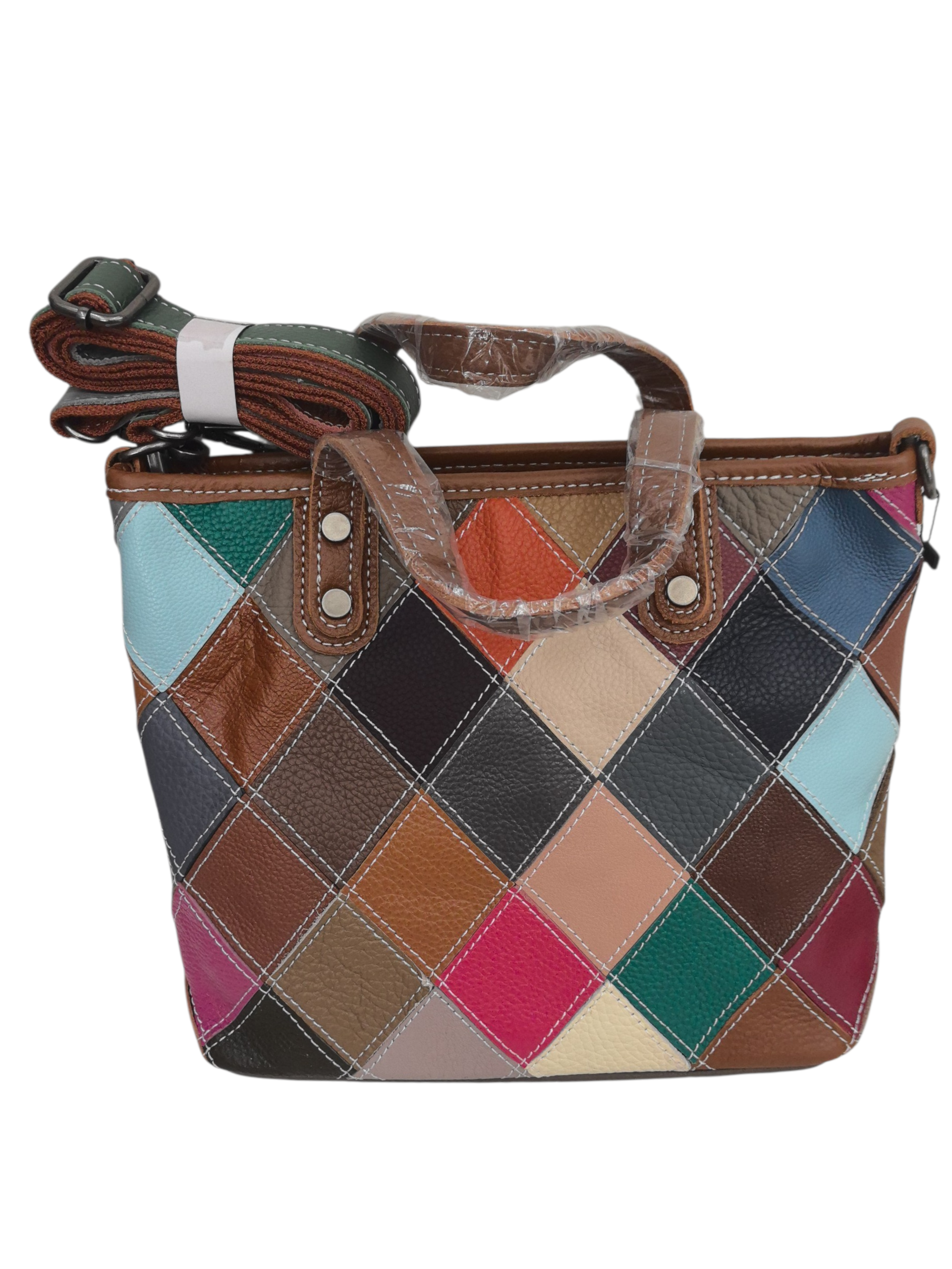 Sac multicouleur en Cuir véritable Pour Femme (X4)6773