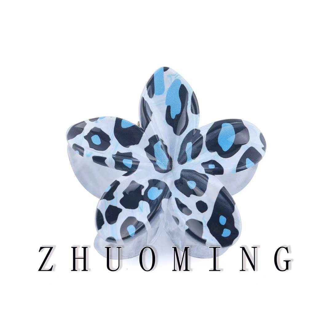 pinces cheveux Imprimé léopard (x12)#3