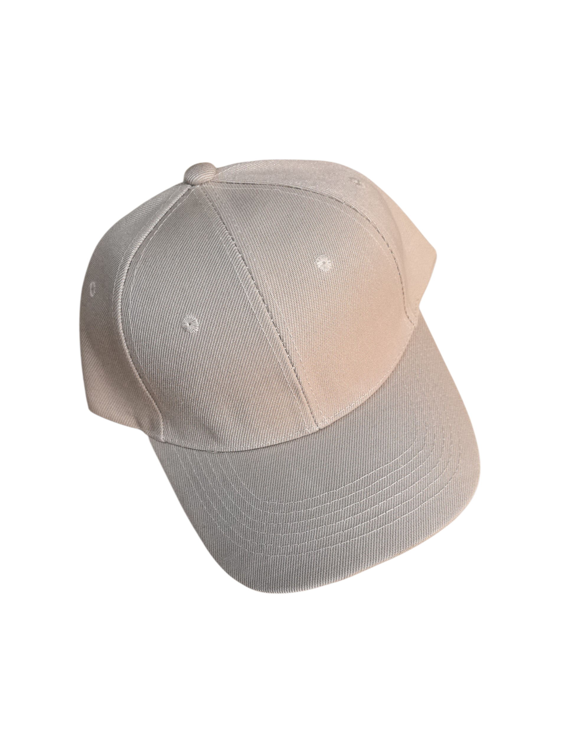 Casquette couleur unie beige (x12)#3
