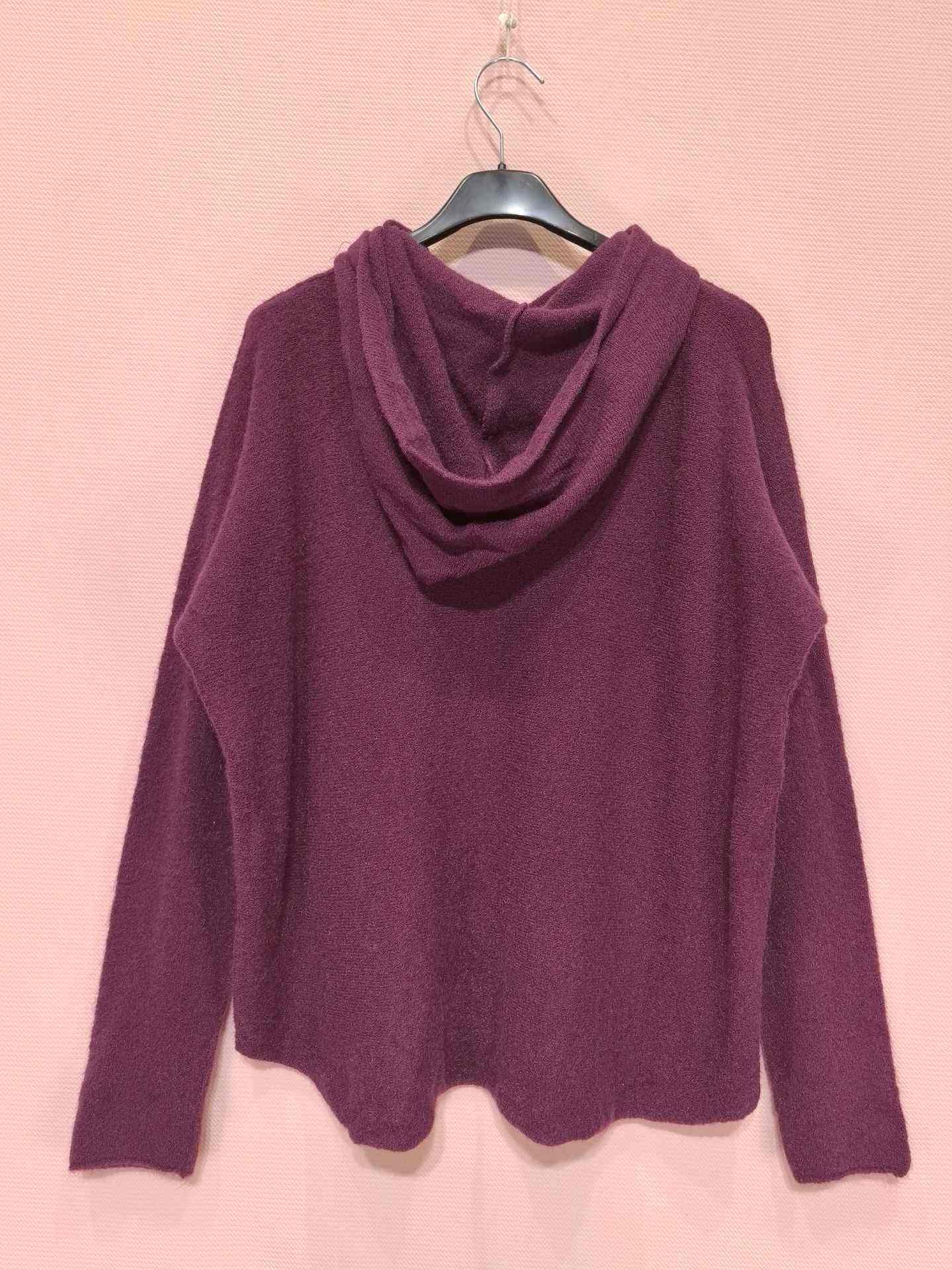 Pull En Maille Doux Avec Capuche (x8)
