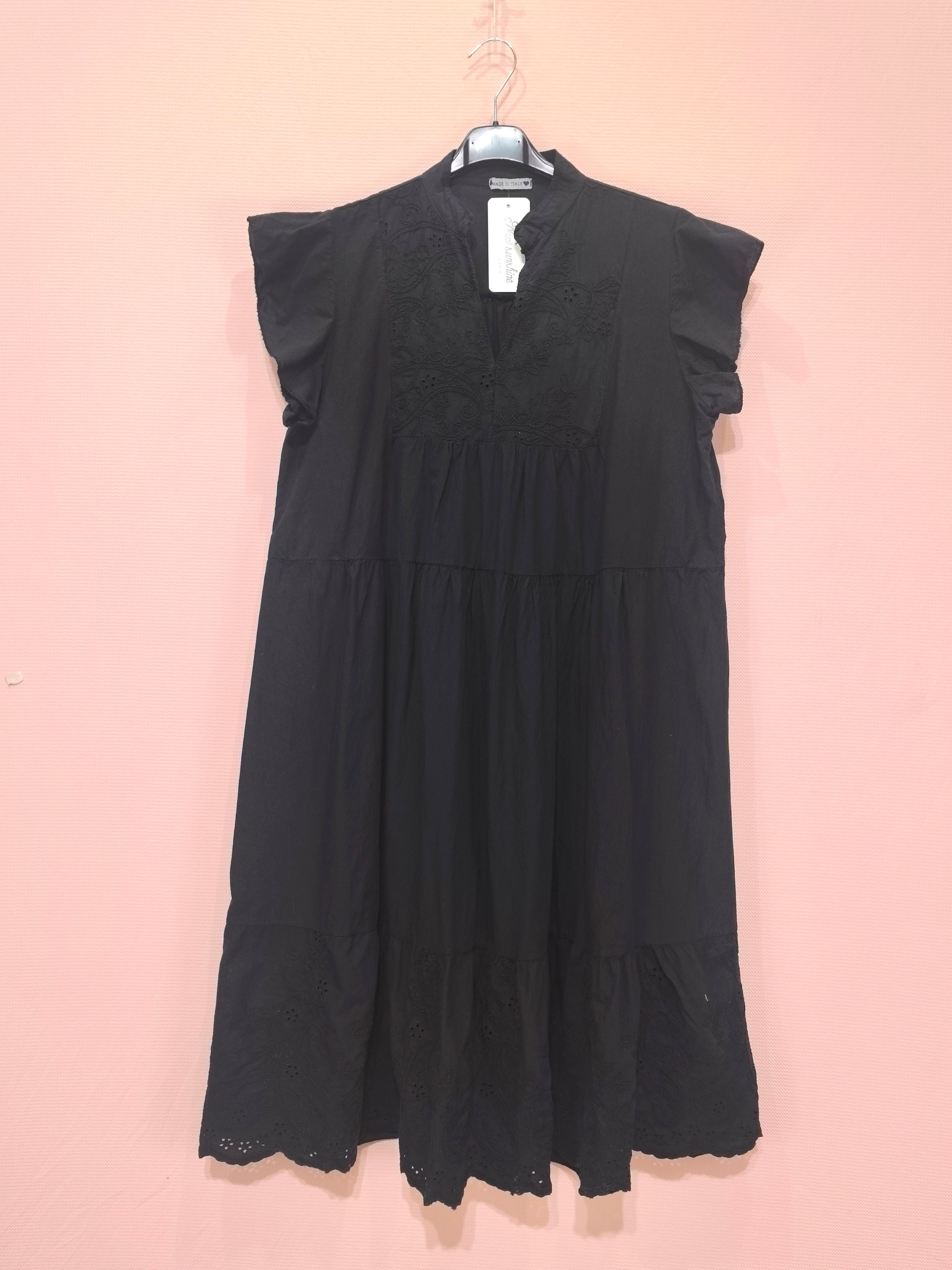 Robe Brodée En Coton (X6)