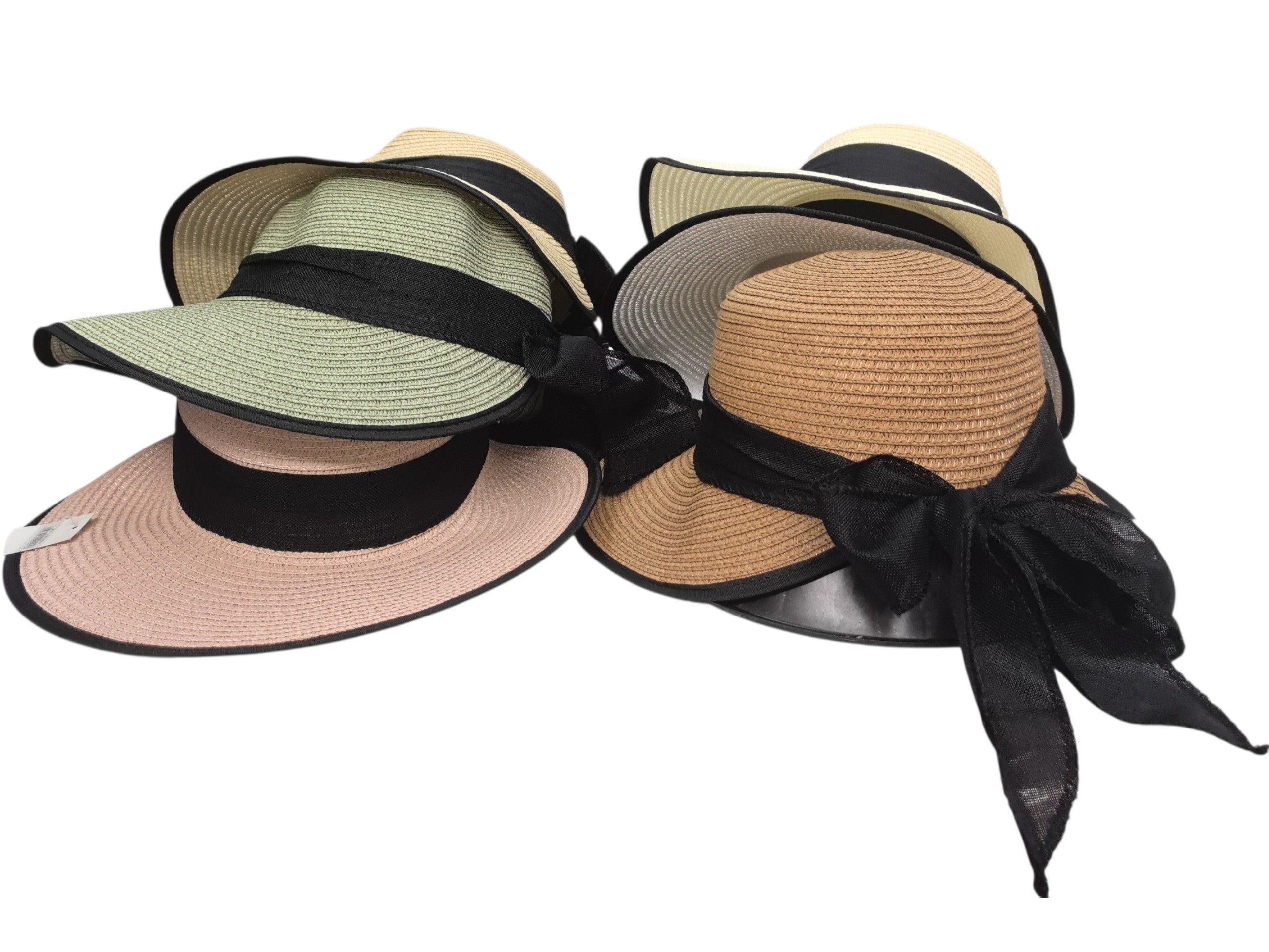 Chapeau de paille femme(x12)#2625