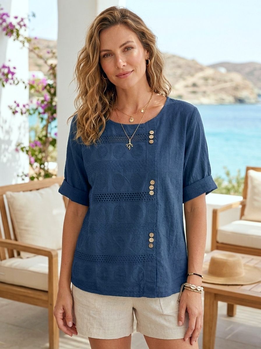 Le Blouse de Vacances Chic (x8)