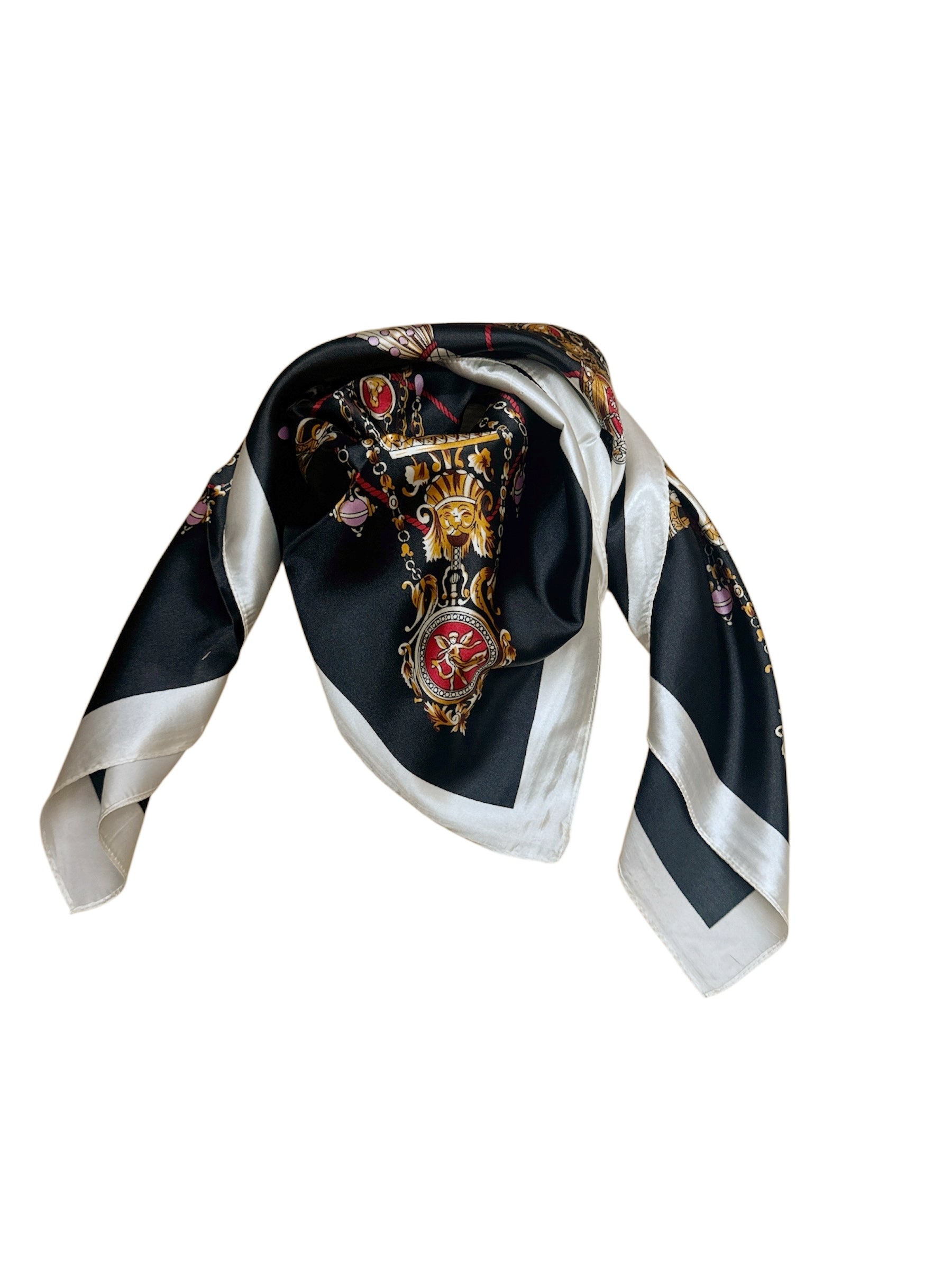 Foulard carré 90cm imprimé fantaisie (x10)#7