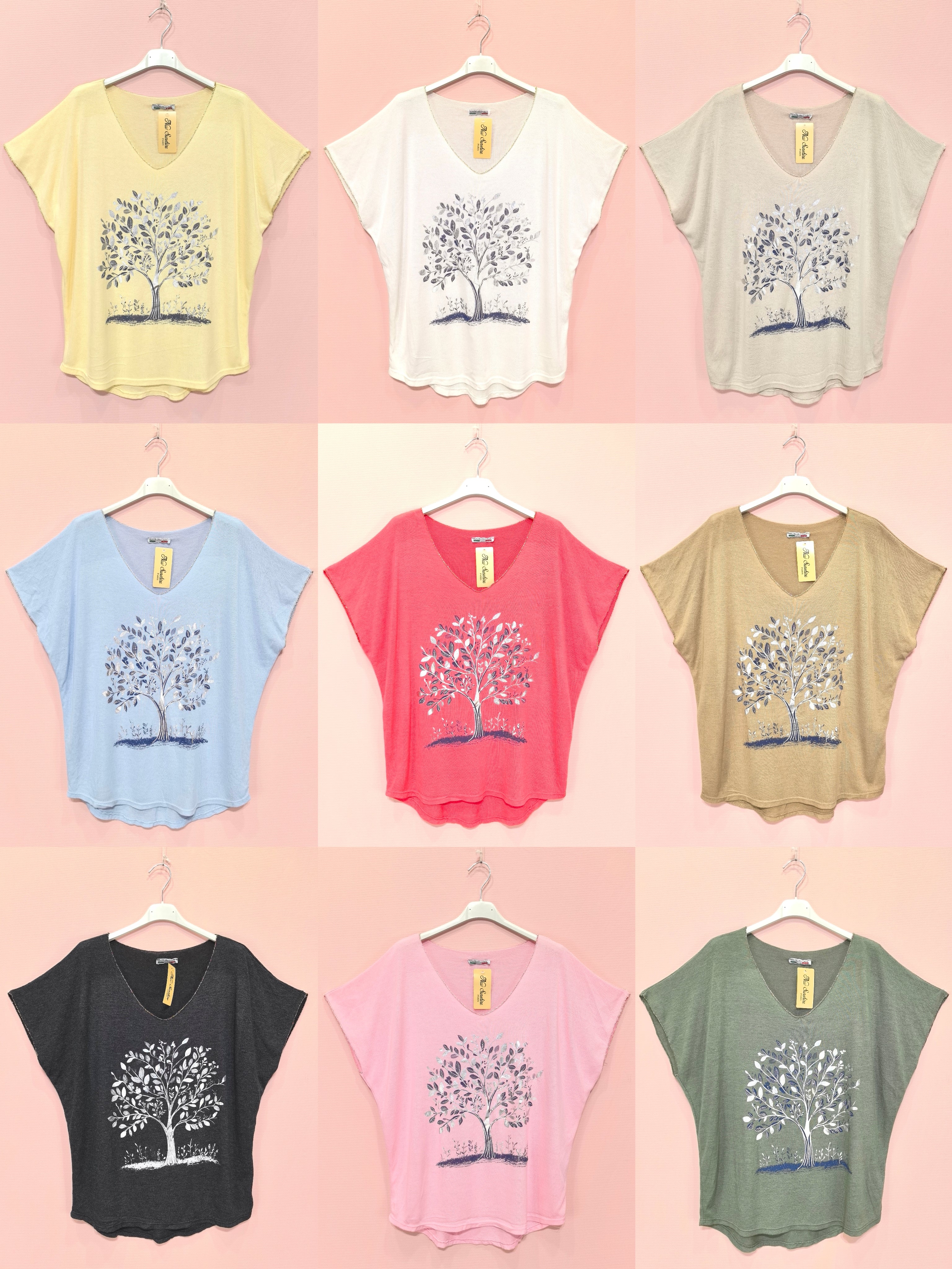 T-shirts Arbre De La Vie (x8)
