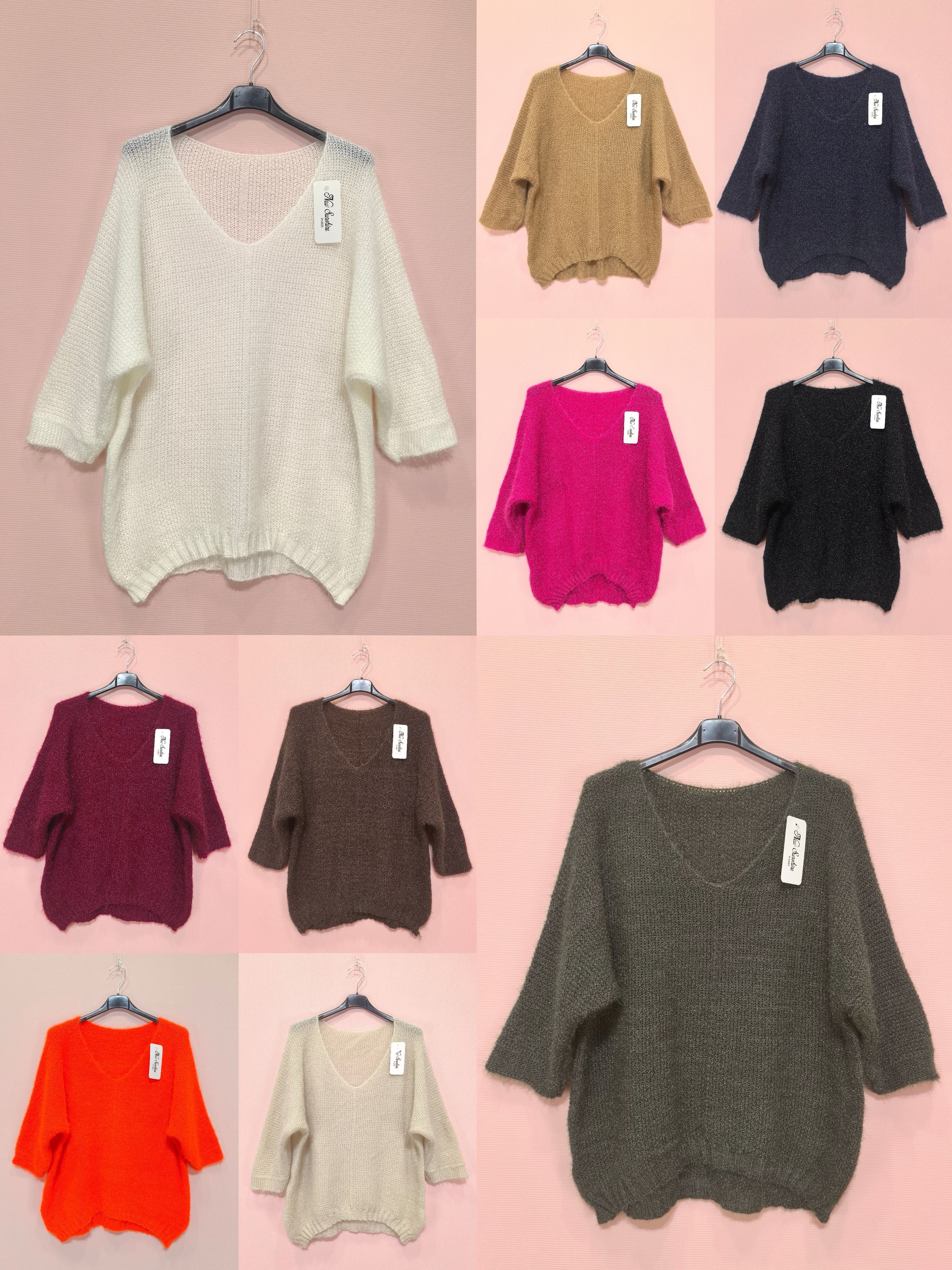 Pull Manches Chauve Souris (x9)