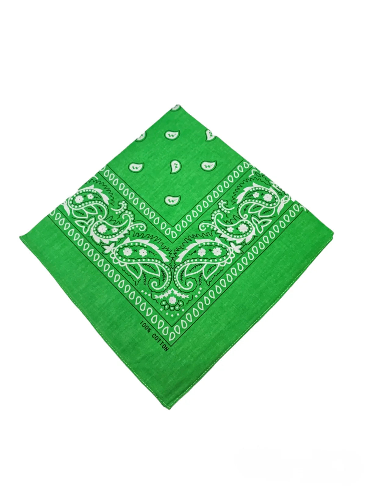 Bandana 100% coton Motif Paisley (x12)