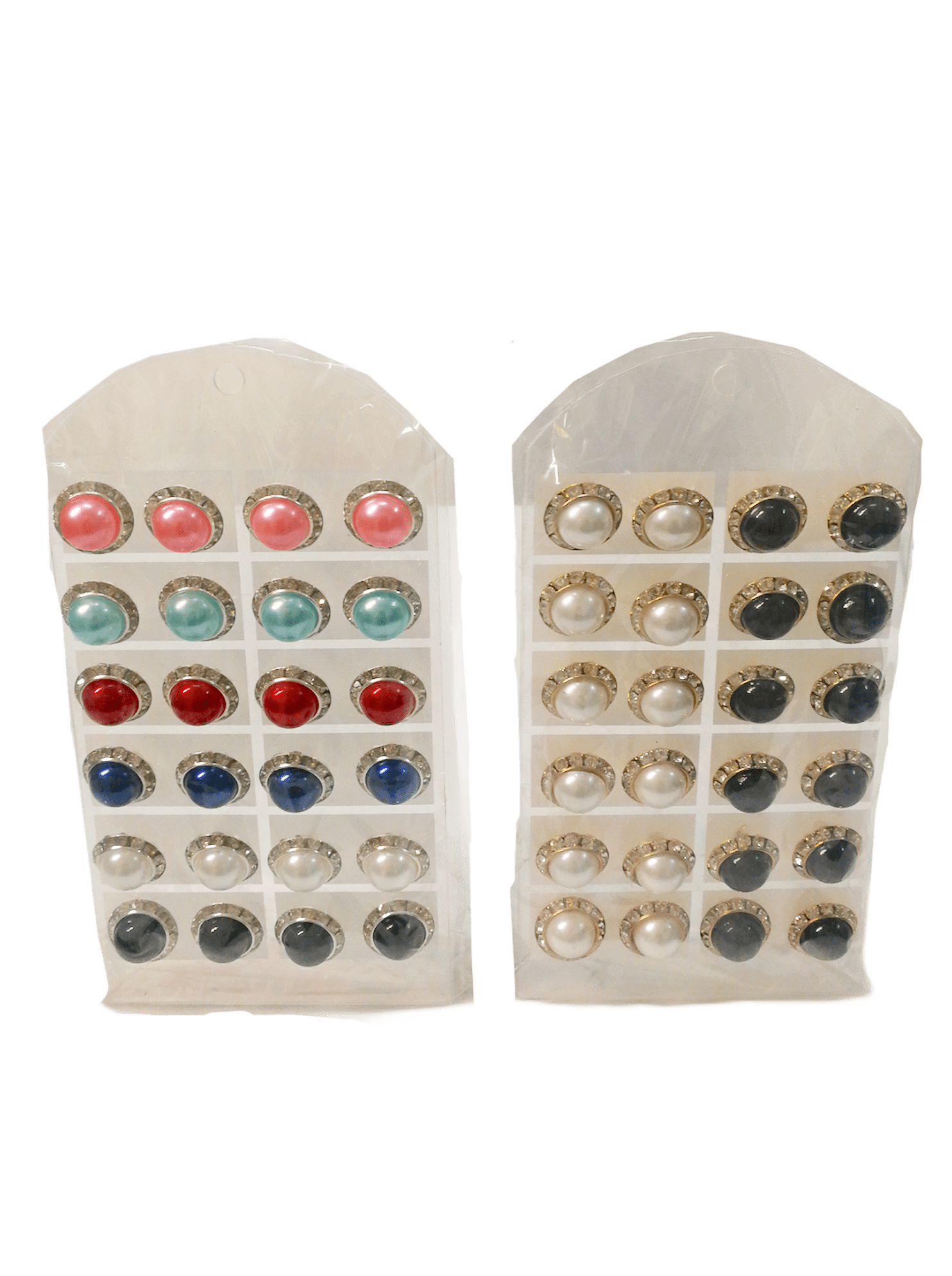 LOT DE 12 - Boucles d'oreilles boule chic 0,62€/paire | Grossiste-pro