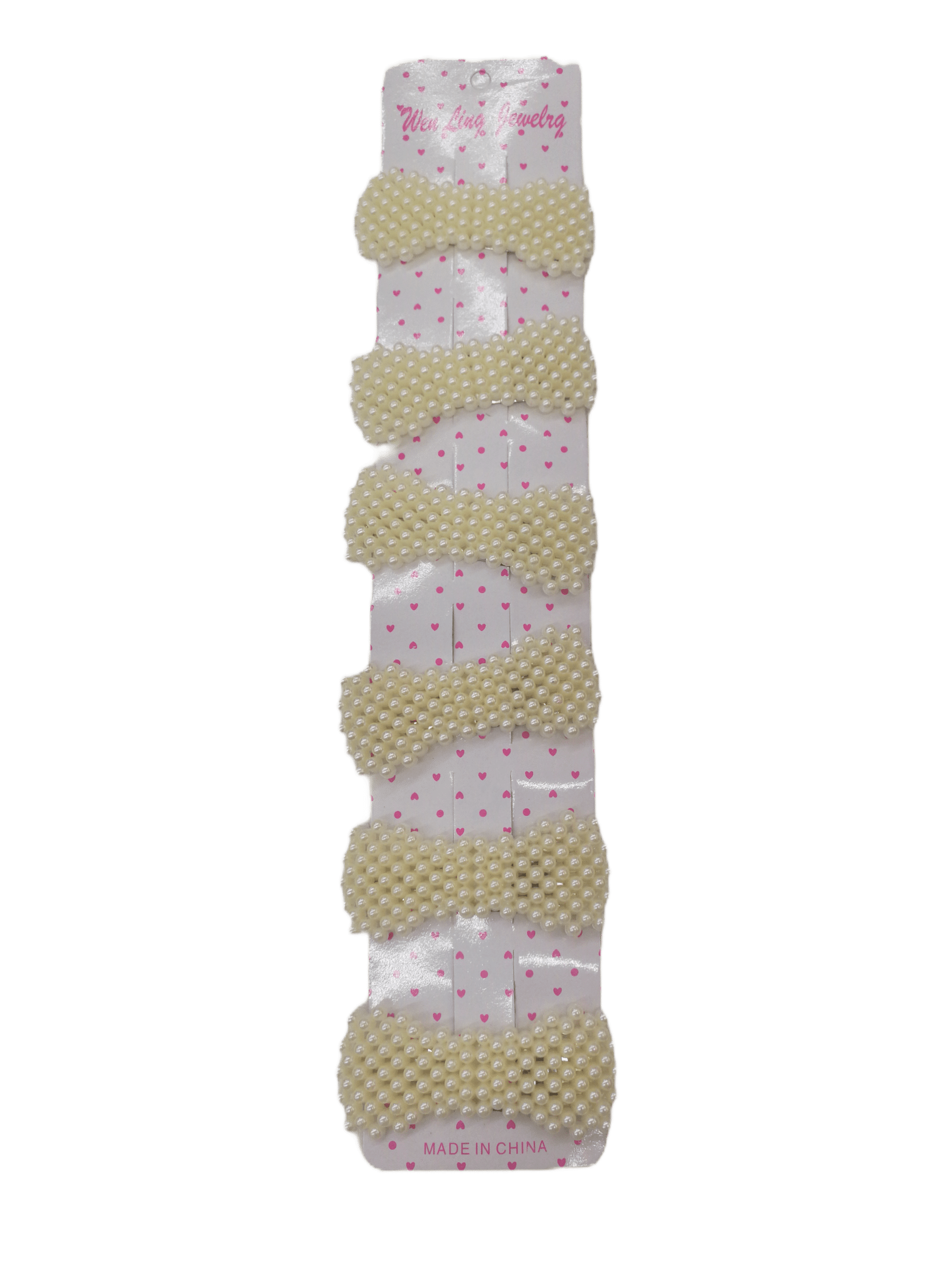 LOT DE 12 - Barrettes Pinces noeud coin arrrondi 0,60€/unité | Grossiste-pro