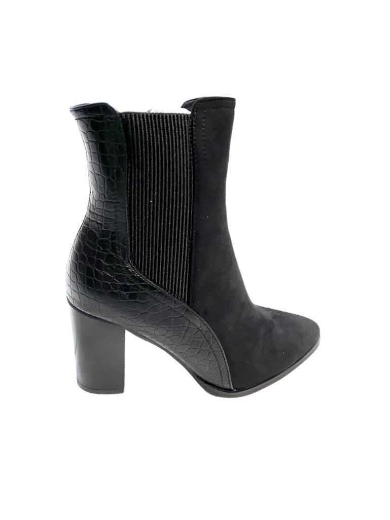 Bottines croco boots bi-matière ISANA (x12)