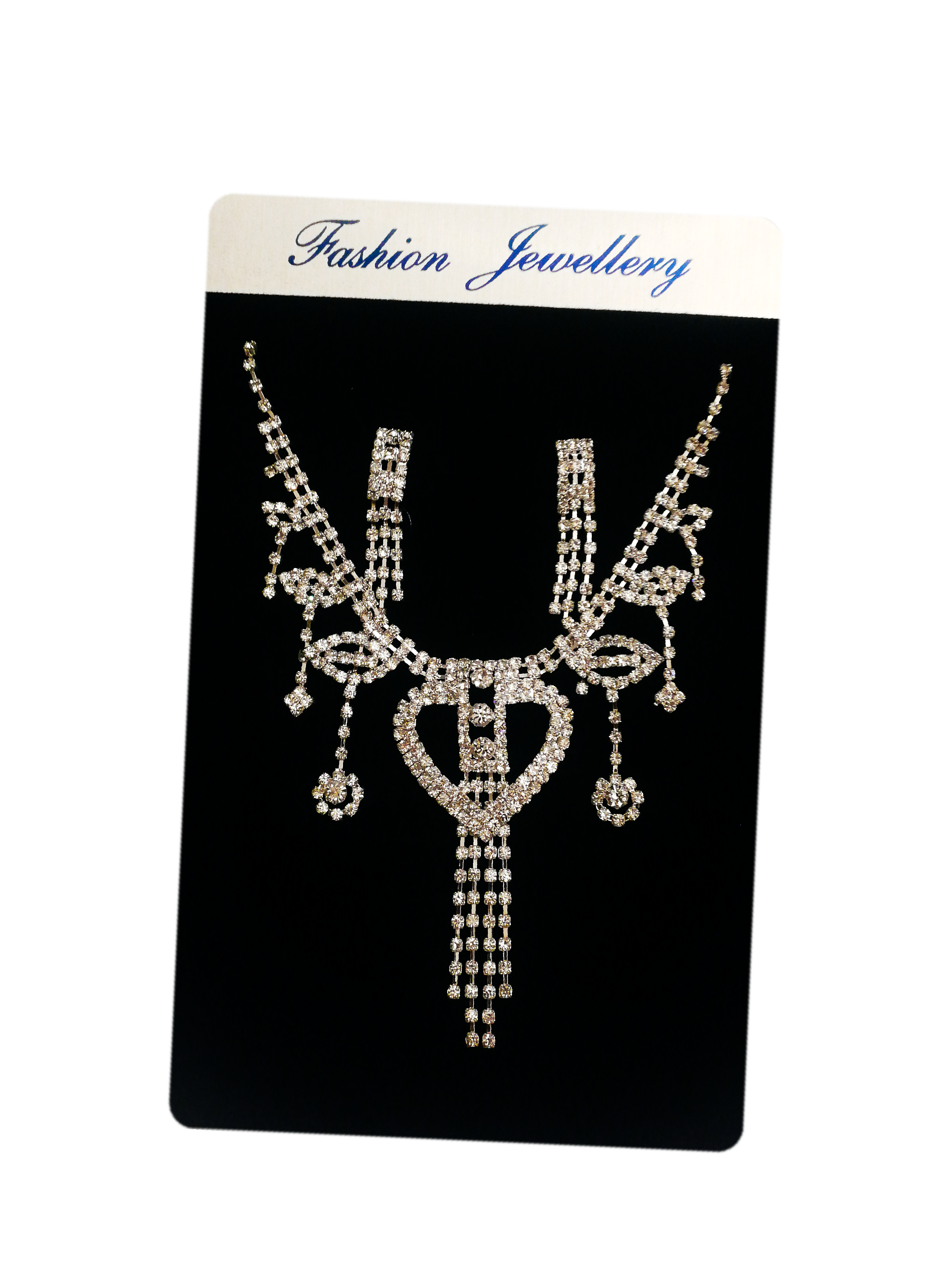 MARIAGE - Parure Honorine (Collier + Boucles d'oreilles) | Grossiste-pro