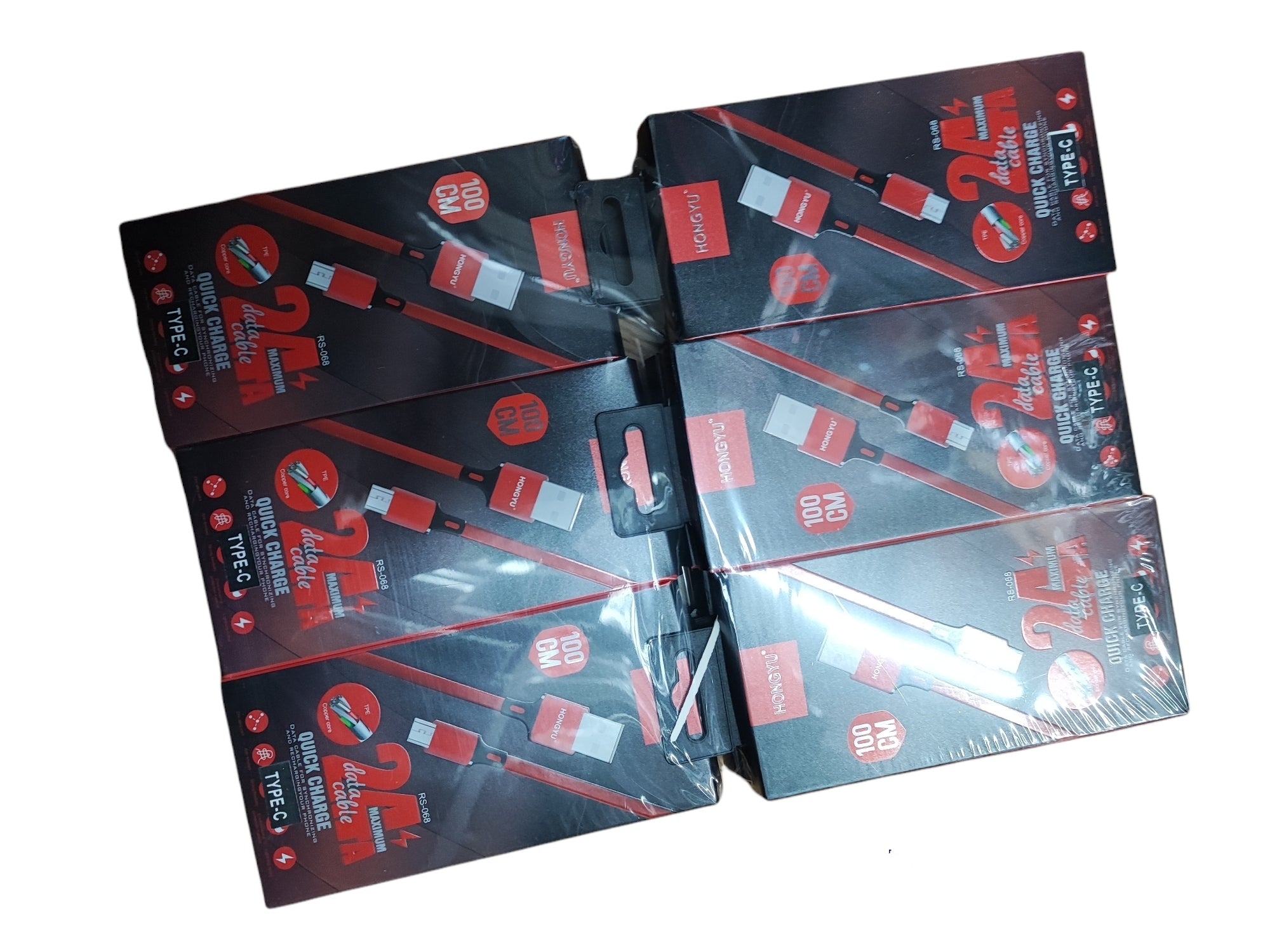 TYPE-C câble chargeur nylon (x12)