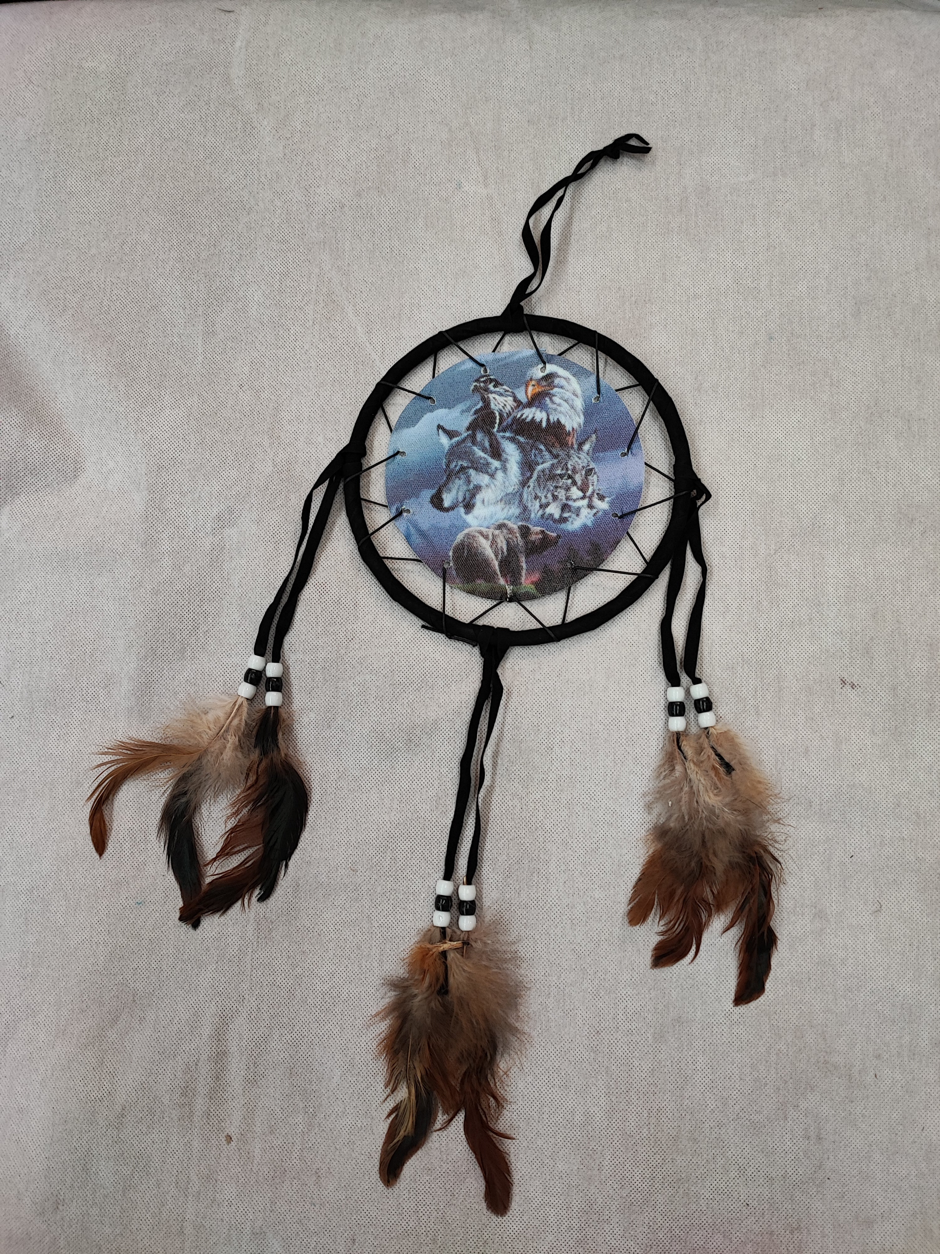 Déco Attrape-rêve nuit voilée (x12)