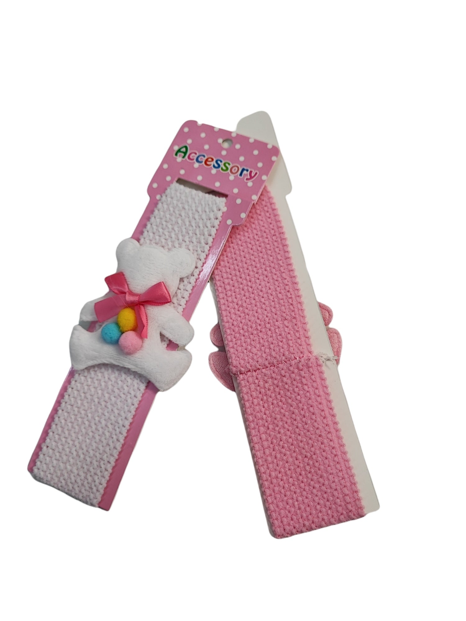 Bandeaux enfant motif ours (x12)