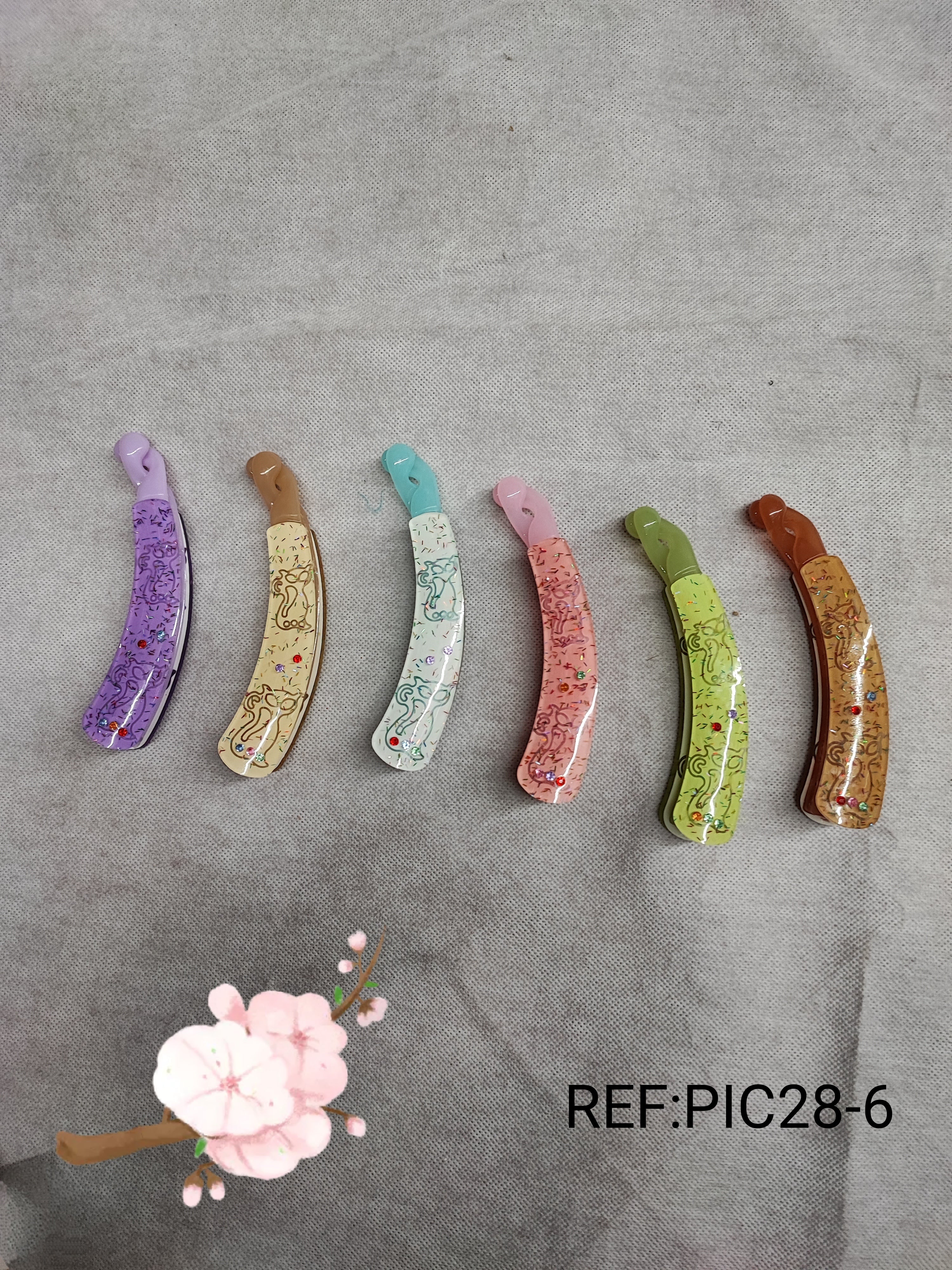 Barrette pince (2x12)