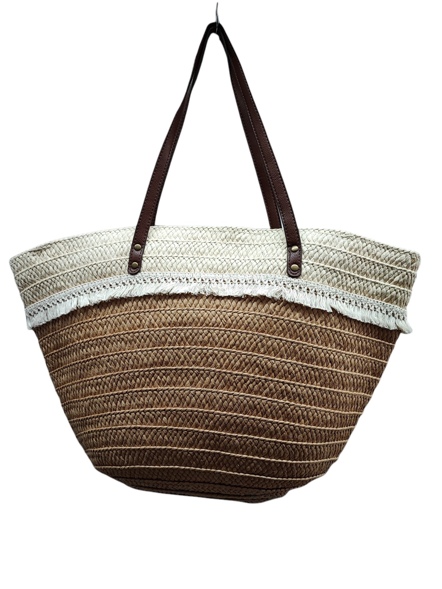 Sac cabas paille duotone (x3)