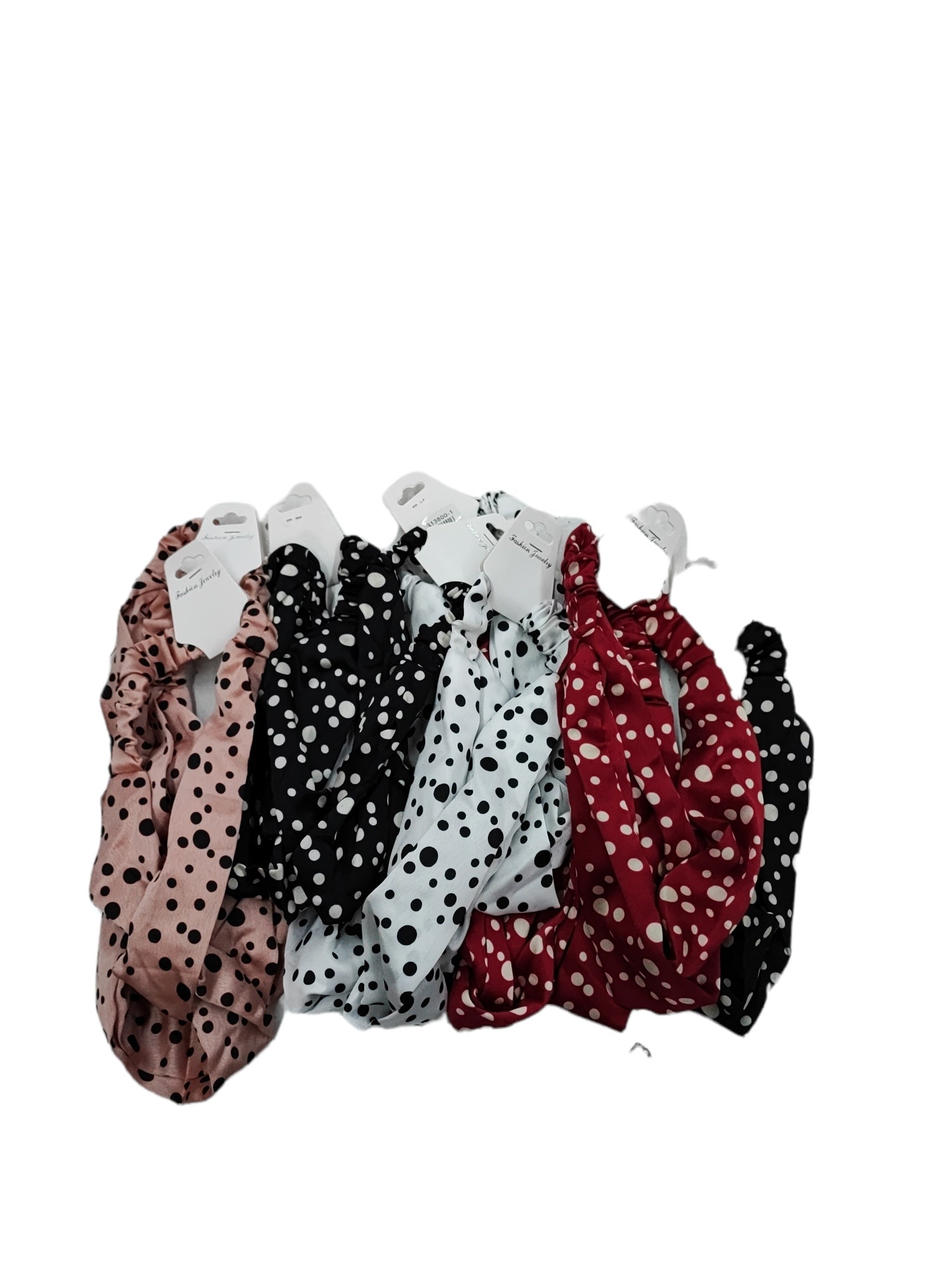 Bandeaux motif avec pois (x12) 0,75€/unité