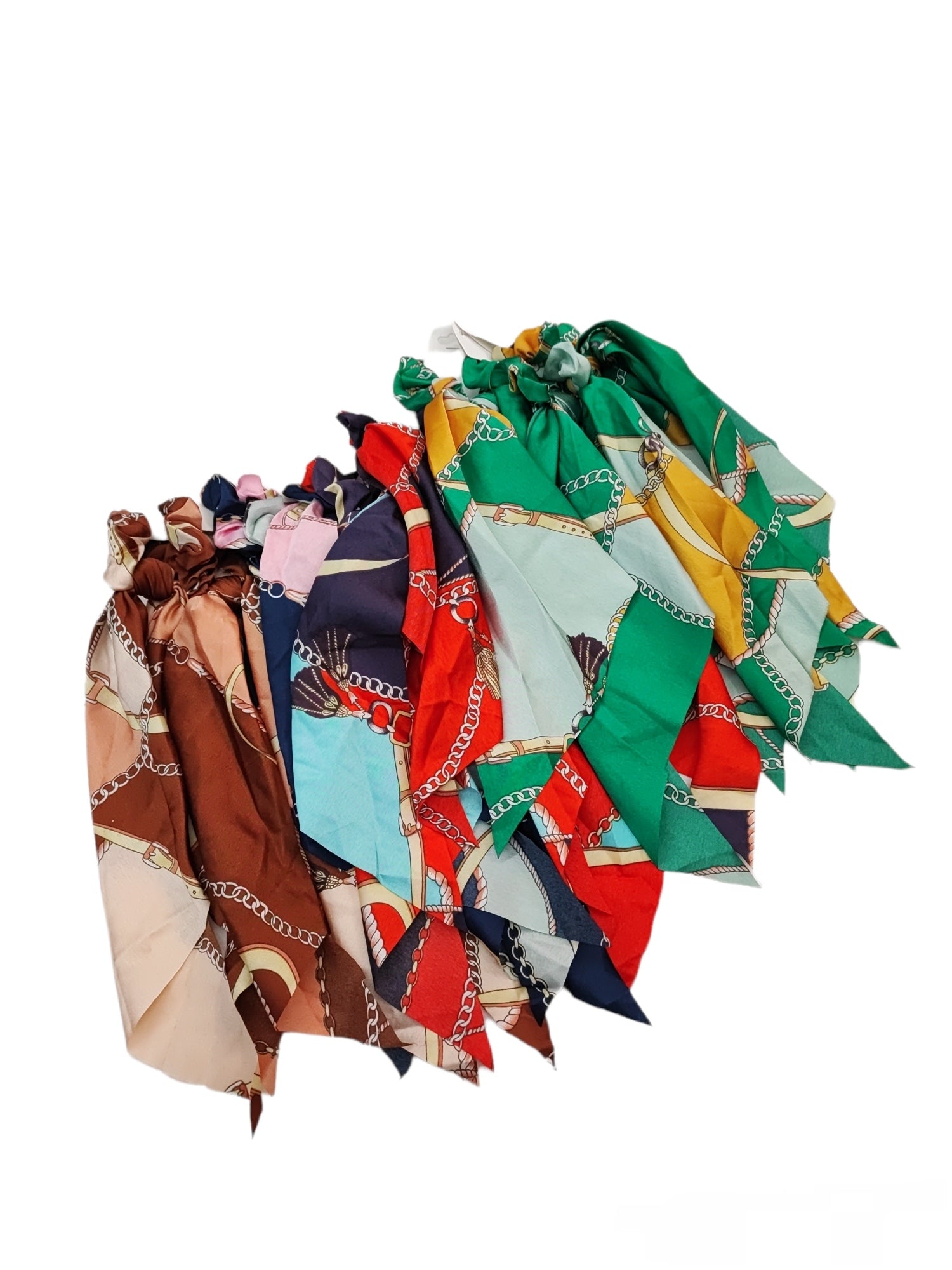 Chouchou motif chaîne (x12)