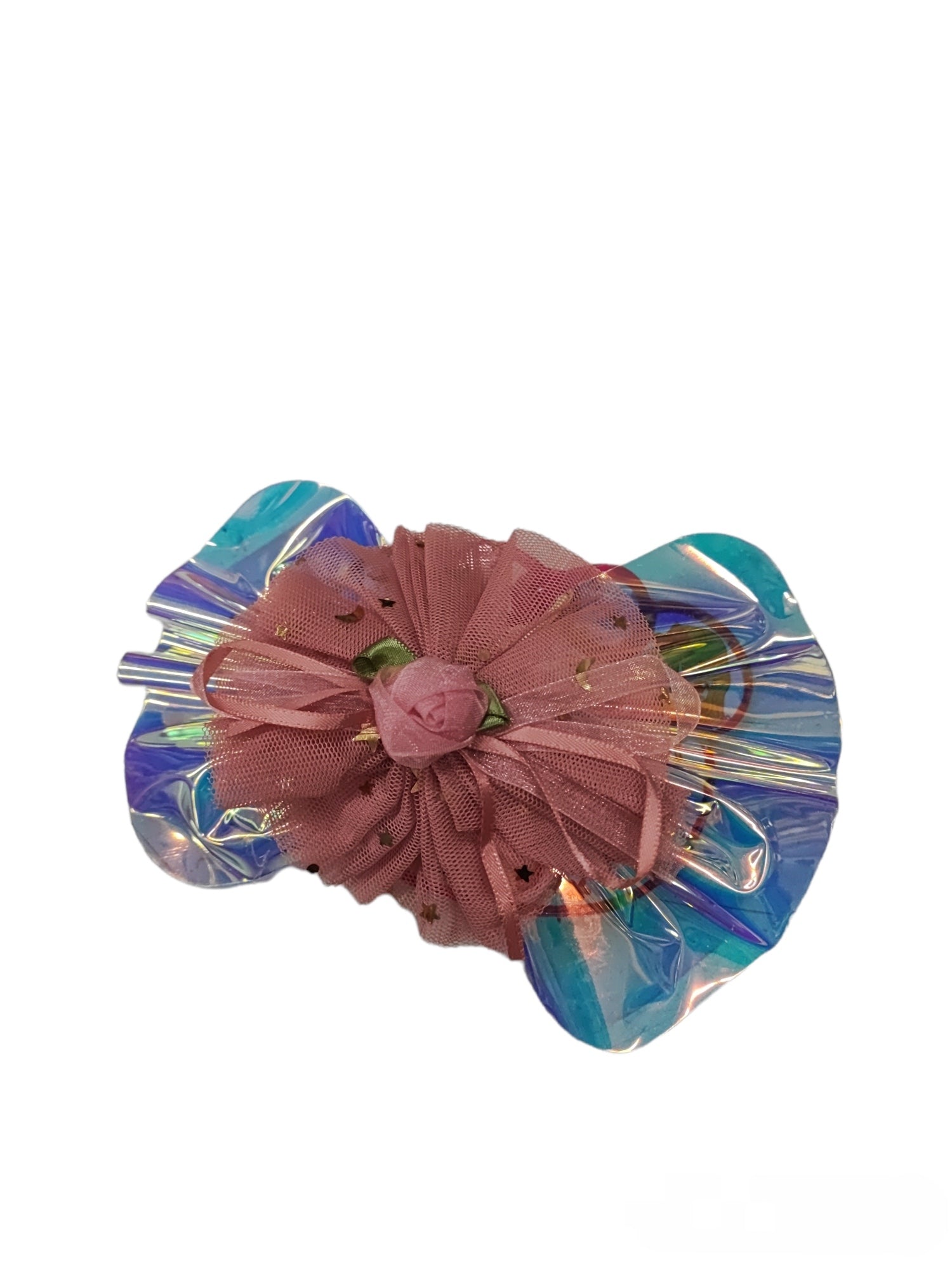 LOT DE 12 - Barrettes cheveux noeud fleur
