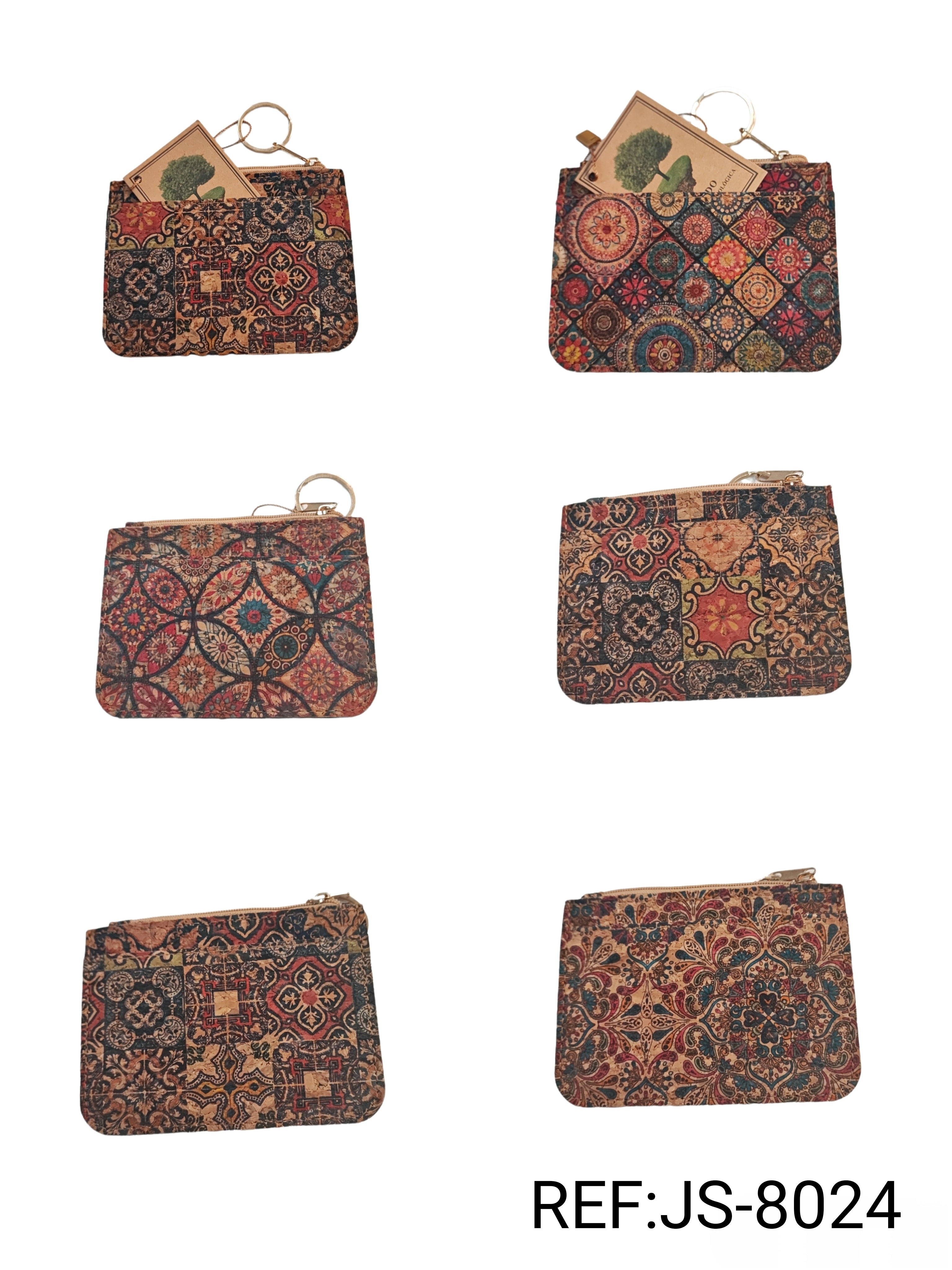 Porte-monnaie Liège bio écologique (x12) JS8023