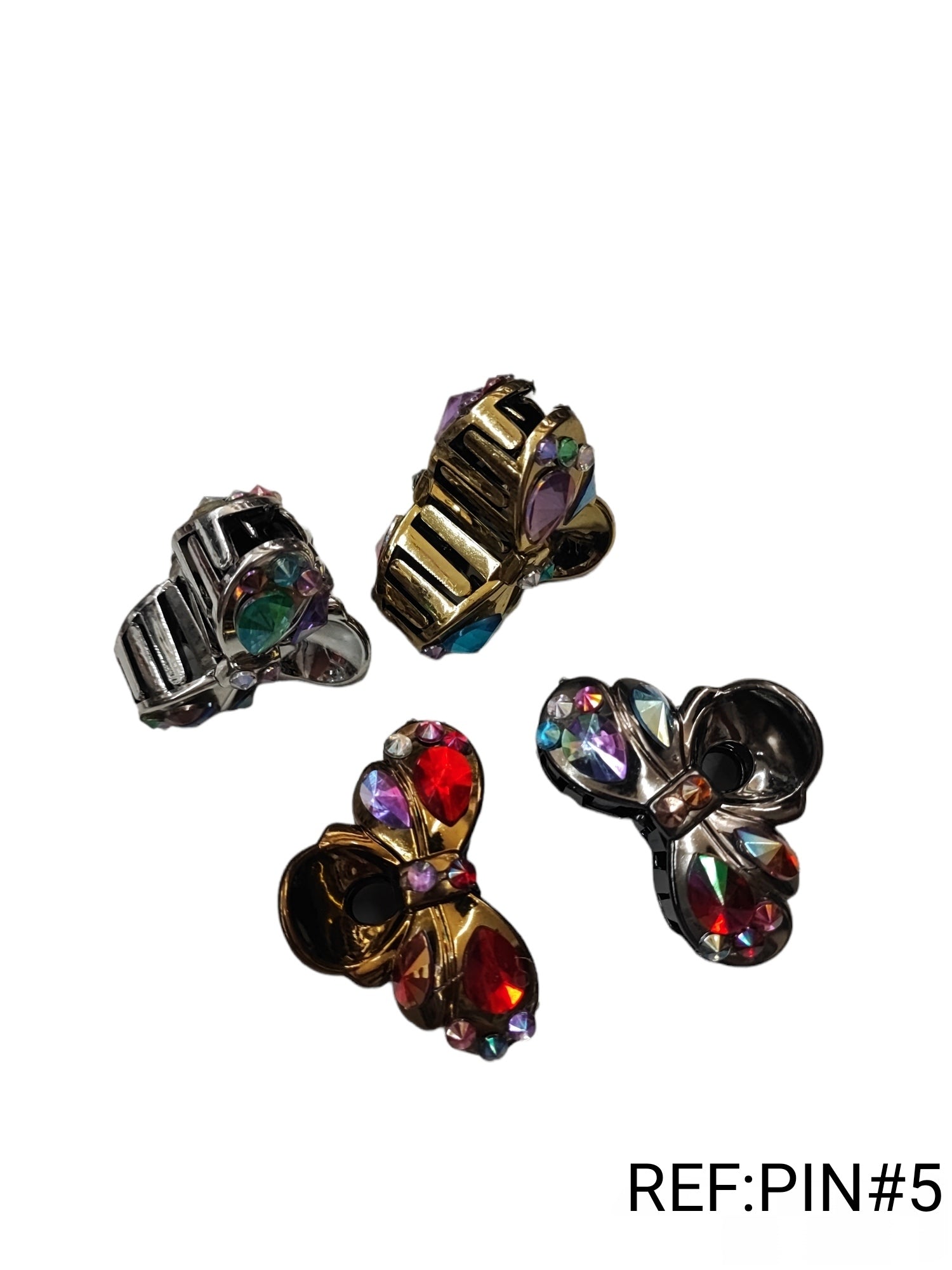 Pinces crabes cheveux #5 (2x12)