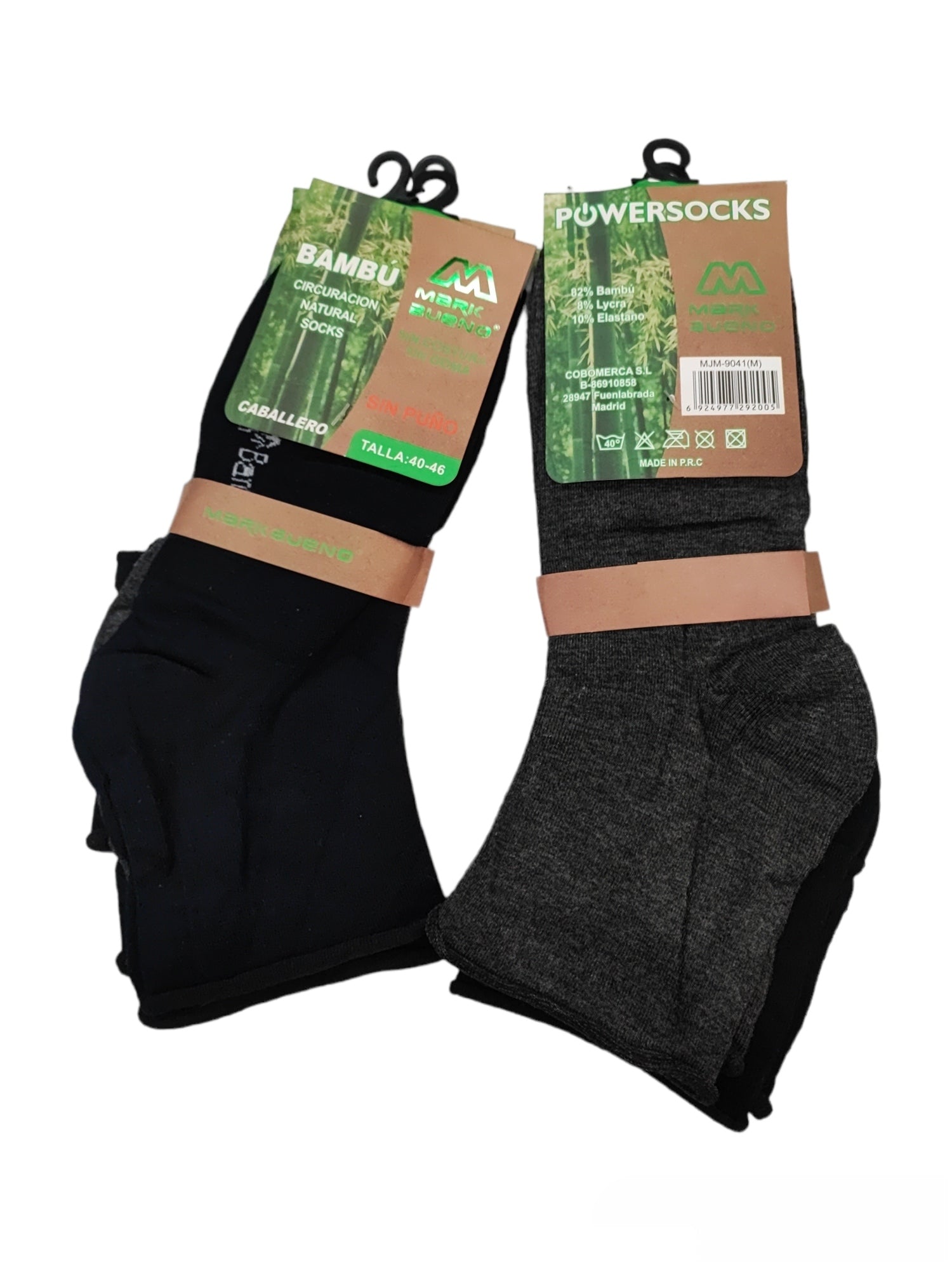 Homme Chaussettes Fibre de Bambou Qualité supérieure (x24)