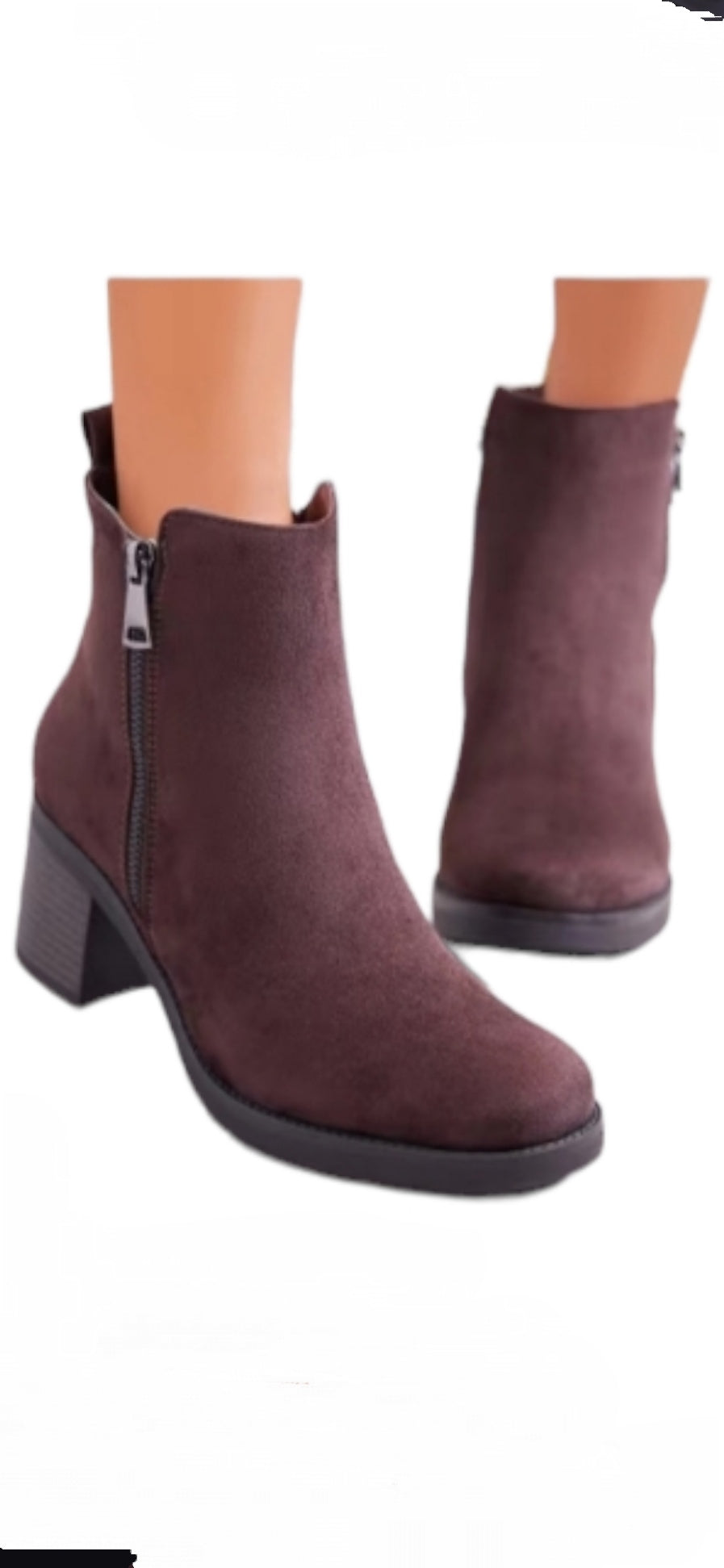 Bottines à talon carré (×12)