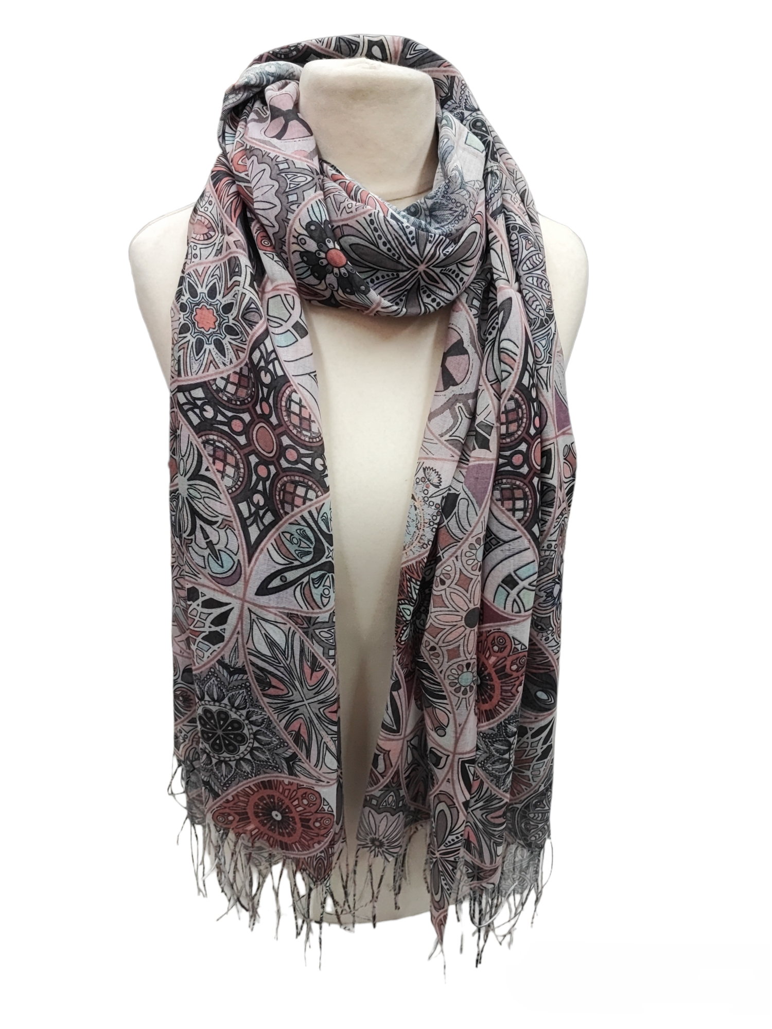 Foulard motif rond (x12)#16