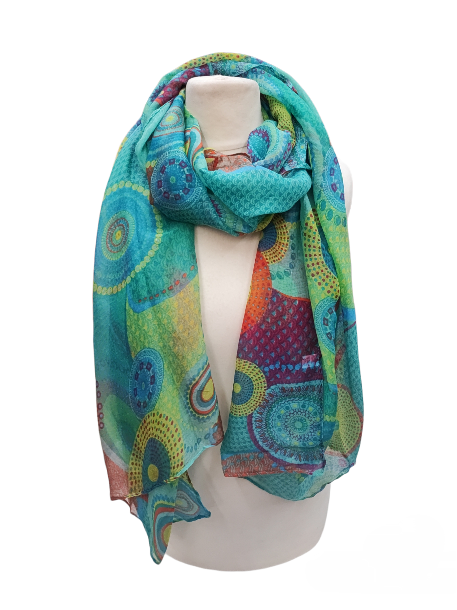 Foulard motif rosace (x12)