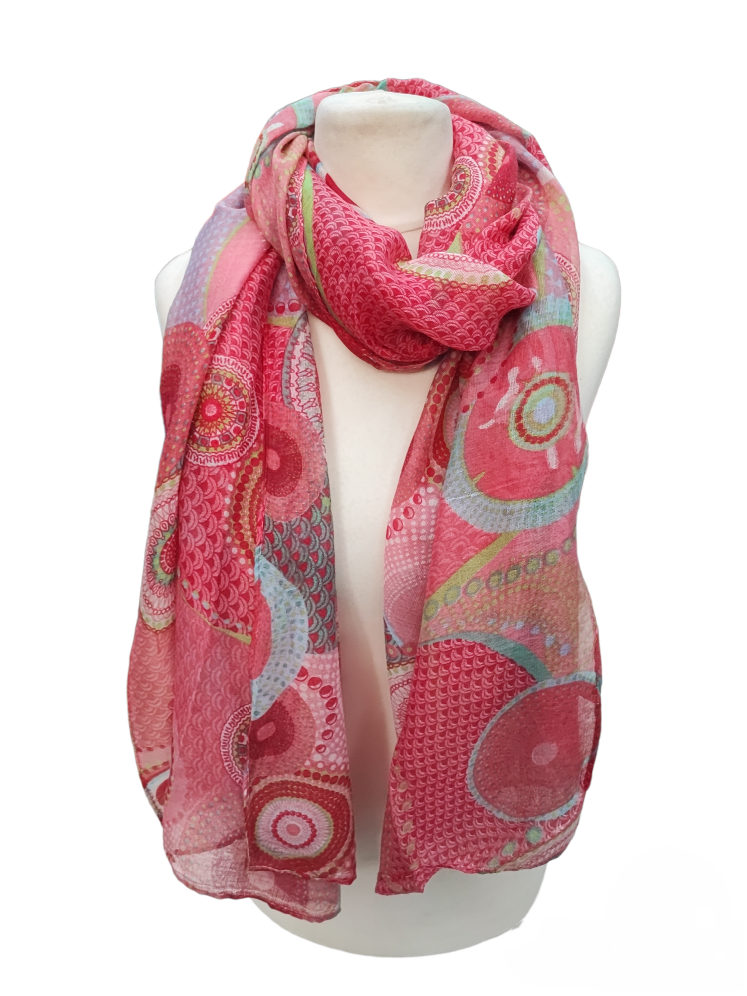 Foulard motif rosace (x12)