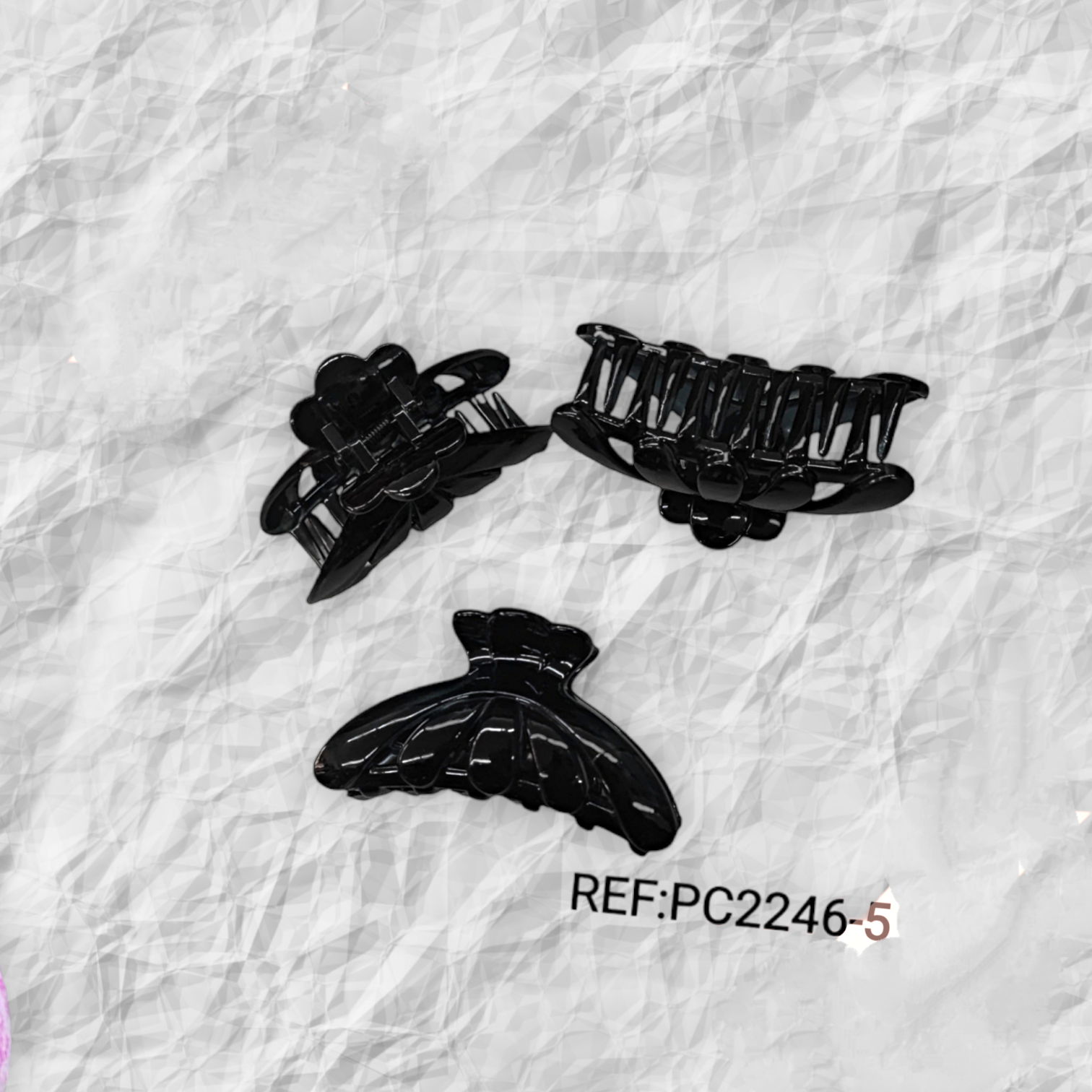 Pinces crabes cheveux P5 (2x12)