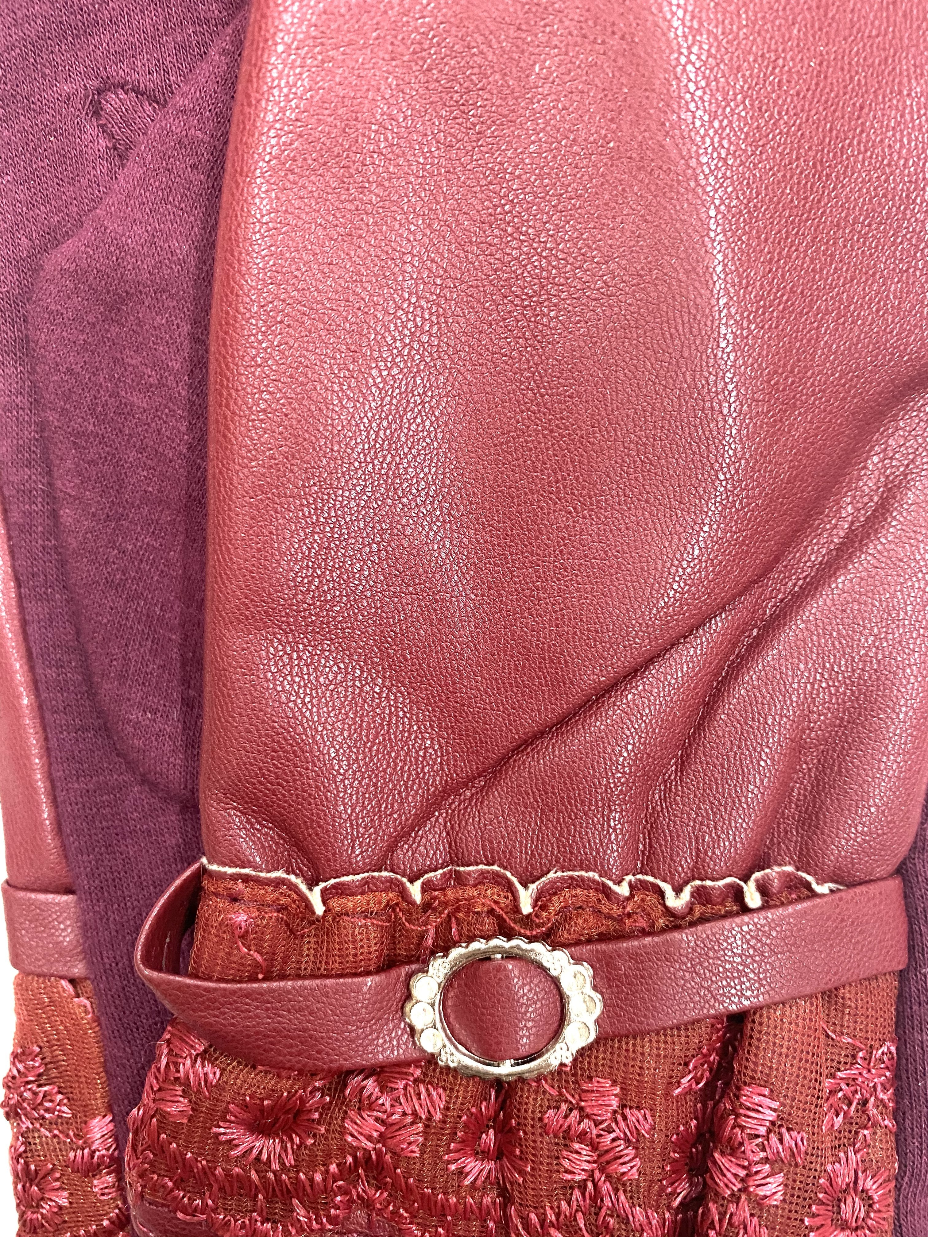 Gants pu froufrou (x12) 2,50€/paire | Grossiste-pro