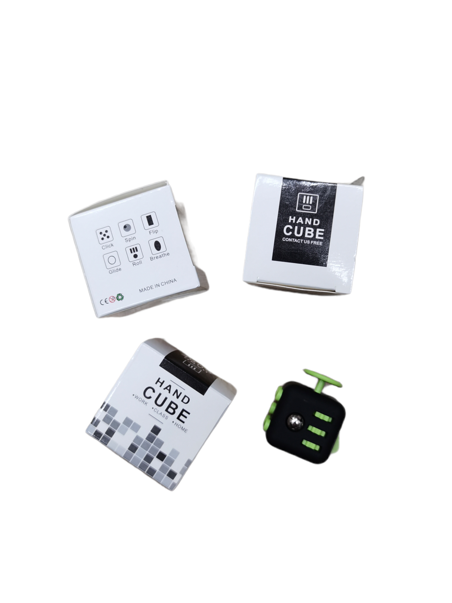 Jouet Anti-stress Cube Coloré (x12)