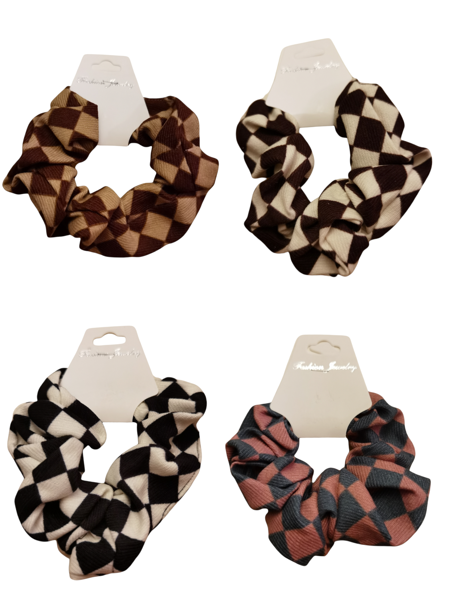 Chouchou  Scrunchie élastique froufrou     (x12)