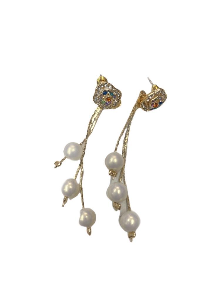 LOT DE 12 - Boucles d'oreilles strass 2,00€/paire | Grossiste-pro