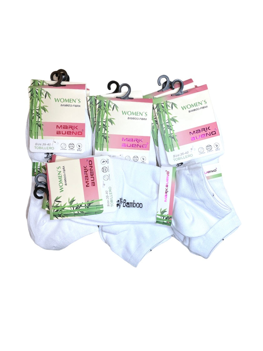 FEMME Chaussettes Fibre de Bambou Qualité supérieure (x24)