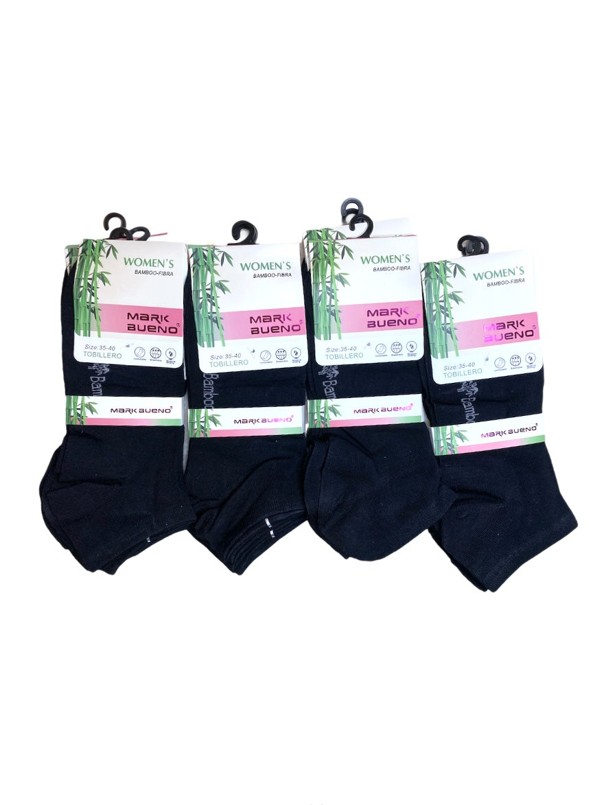 FEMME Chaussettes Fibre de Bambou Qualité supérieure (x24)