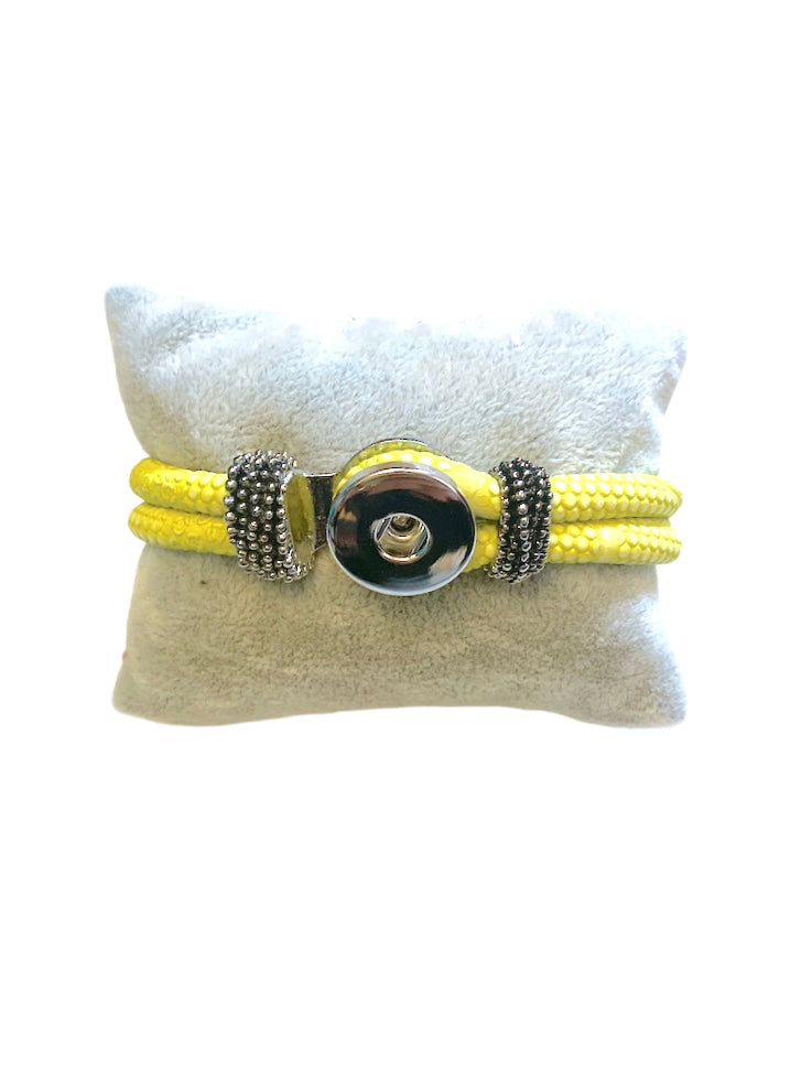 Bracelet clips couleurs mélangées (x36)