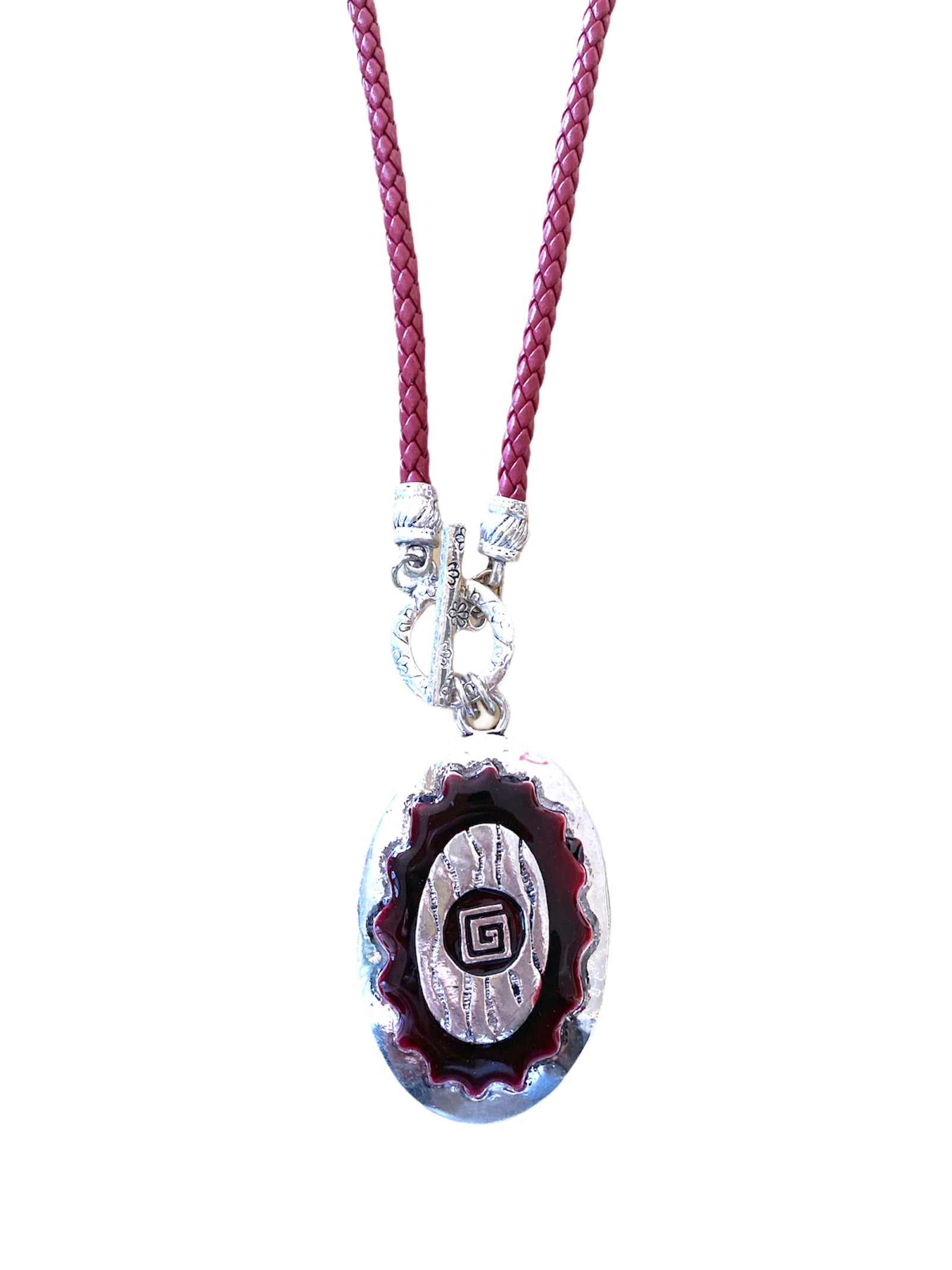 Collier fantaisie sautoir rond #CL9215 (x6)