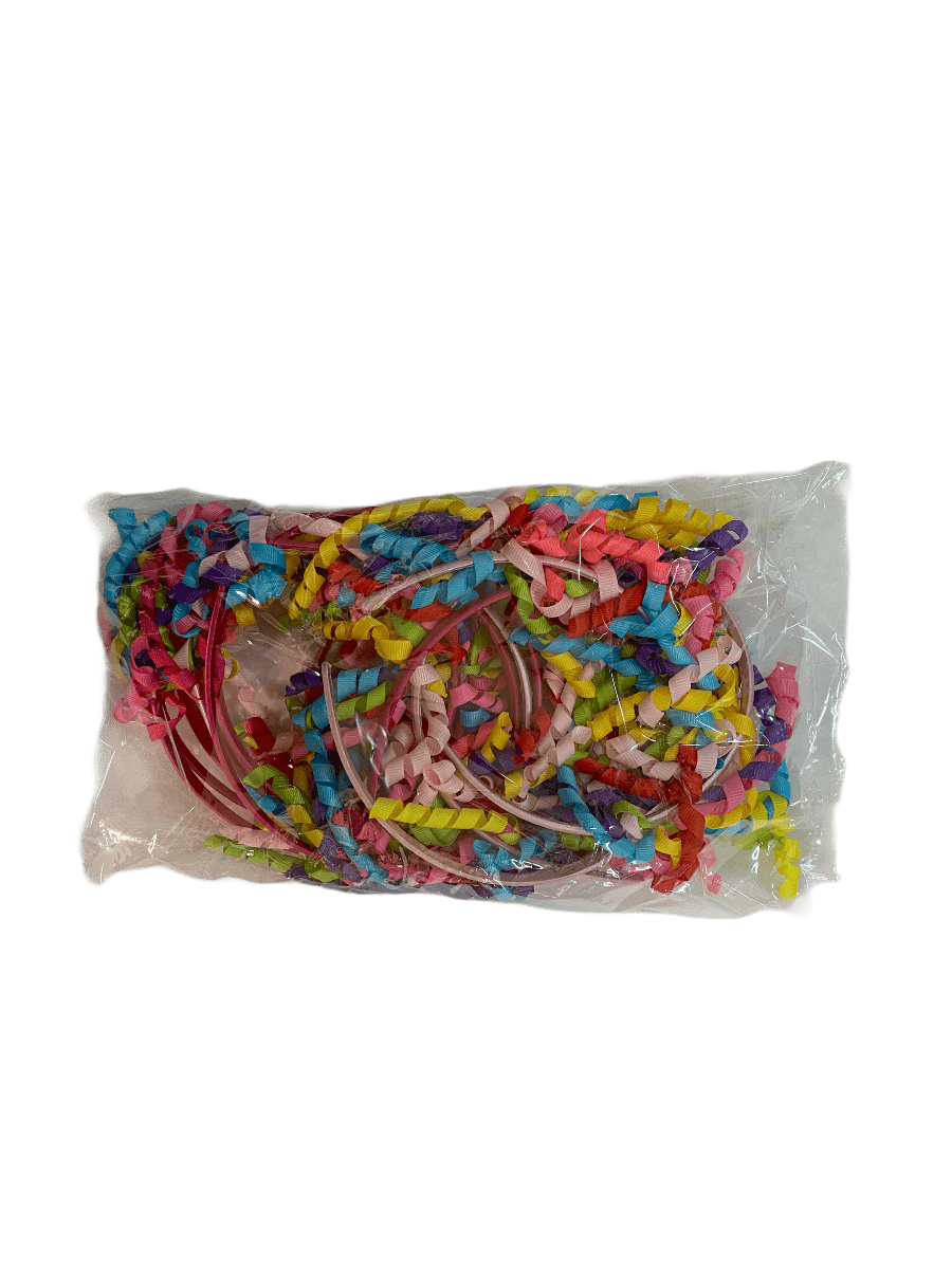 LOT DE 12 - Serre-tête motif fleur fête 0,75€/unité | Grossiste-pro