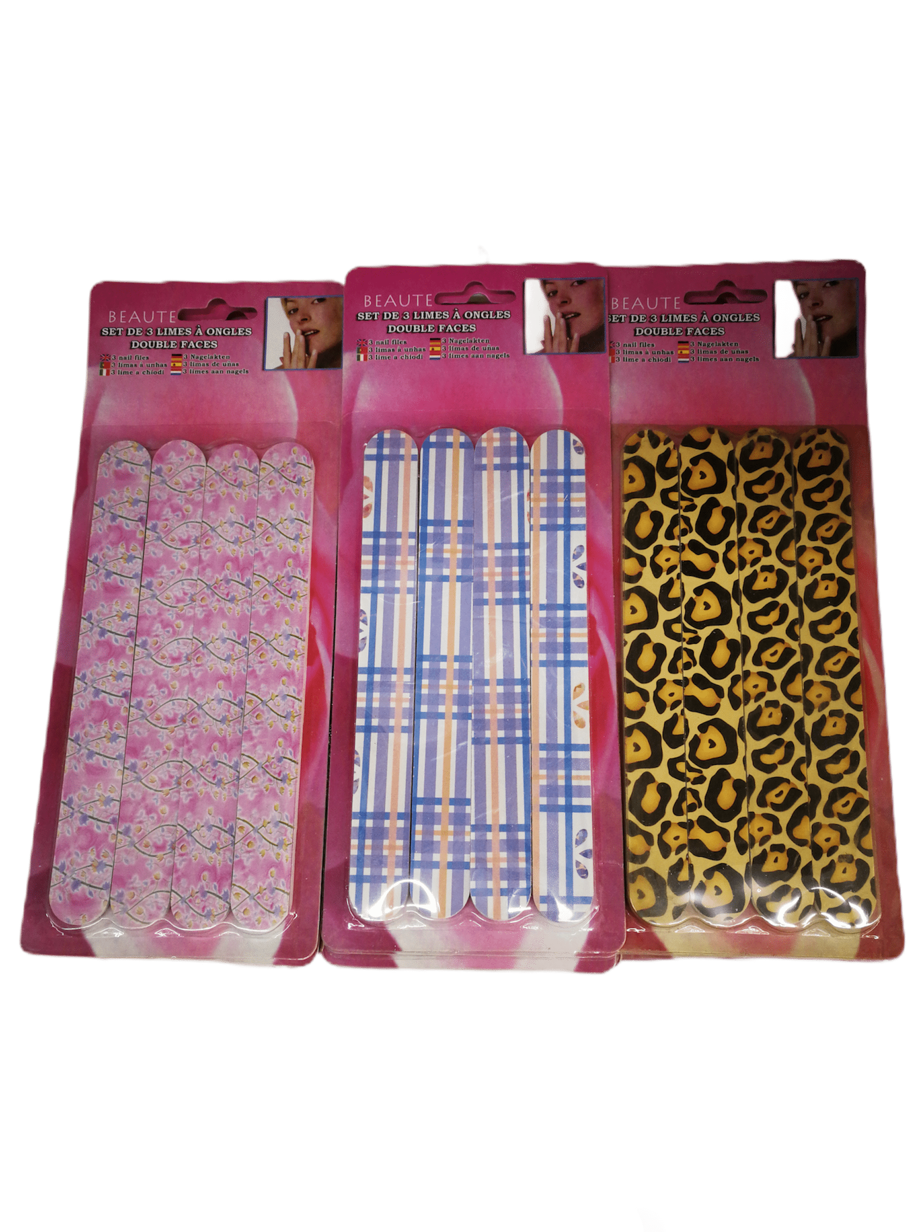 LOT DE 12 - limes à ongles 0,75€/unité | Grossiste-pro