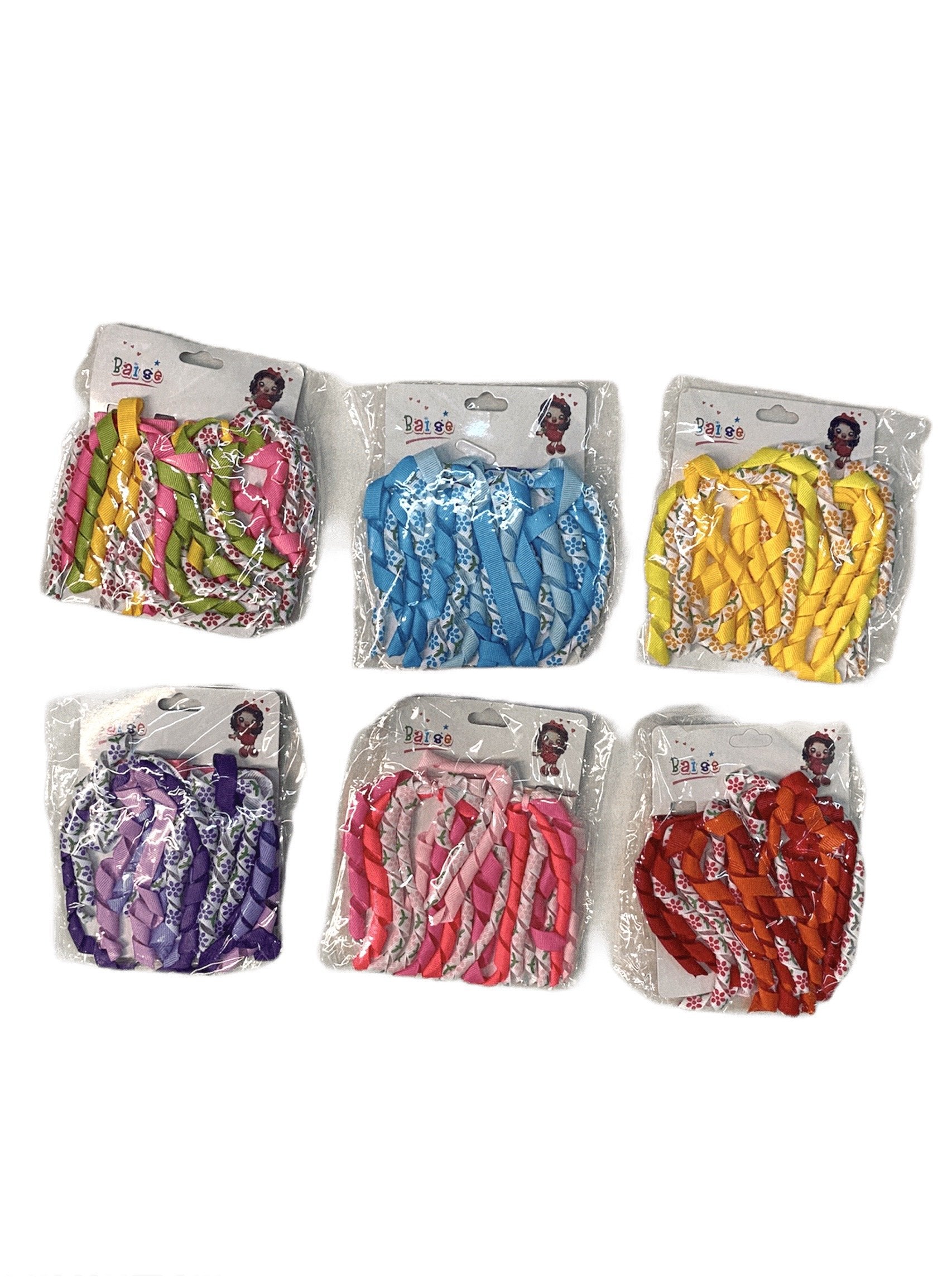 LOT DE 12 - Barrettes ruban enfant 1,00€/unité | Grossiste-pro