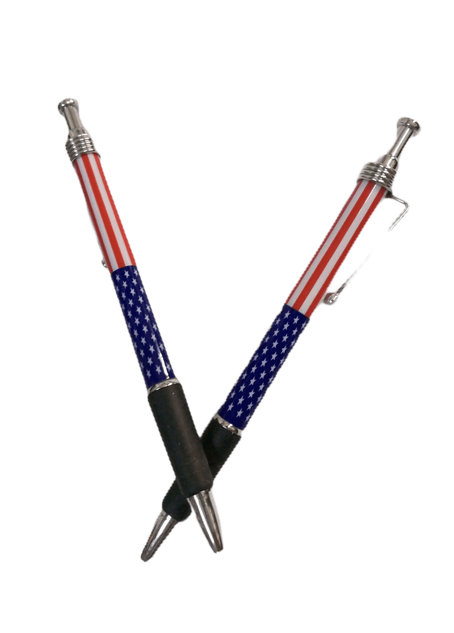 DESTOCKAGE Stylos drapeau USA (x24)   0,50€/unité | Grossiste-pro