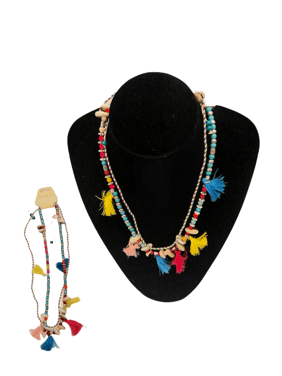 LOT DE 6 - Colliers été style bohème 1,50€/unité | Grossiste-pro