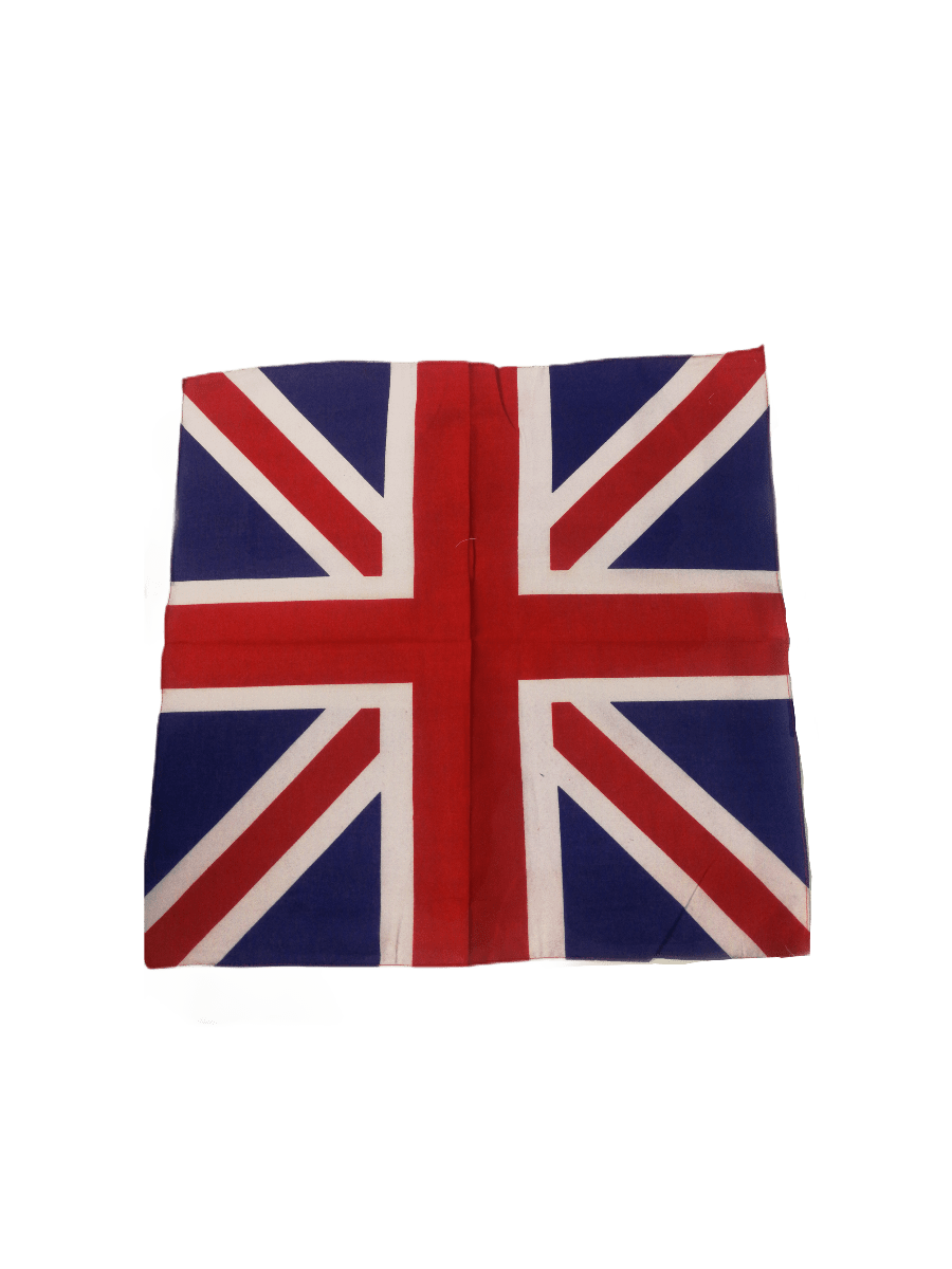 LOT DE 12 - Bandana drapeau Royaume-uni 0,60€/unité | Grossiste-pro