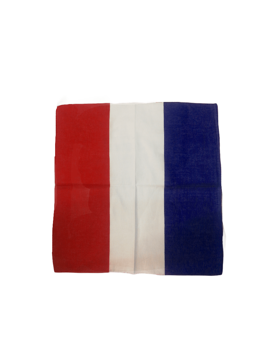 LOT DE 12 - Bandana motif drapeau France     0,60€/unité | Grossiste-pro